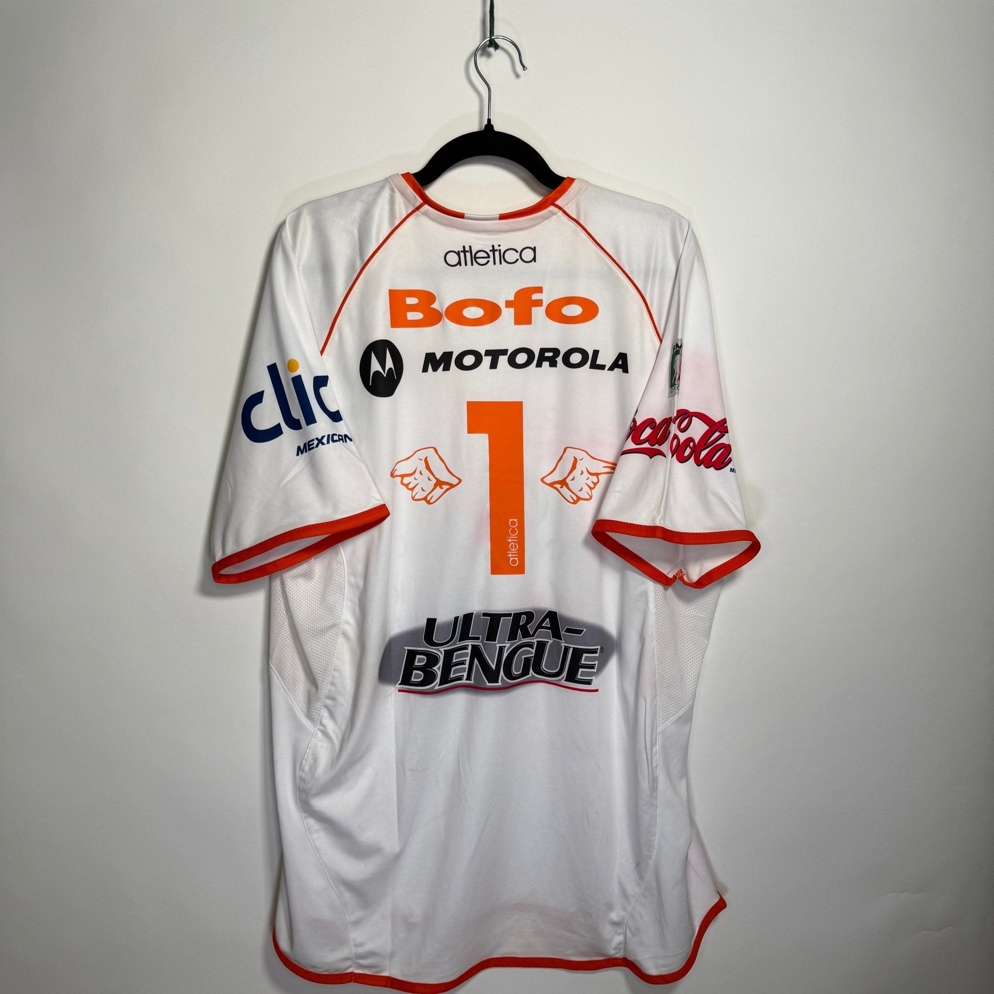 Jaguares de Chiapas Local 2007 - Dorsal Bofo Bautista - Talla 2XL - YaelitoMix