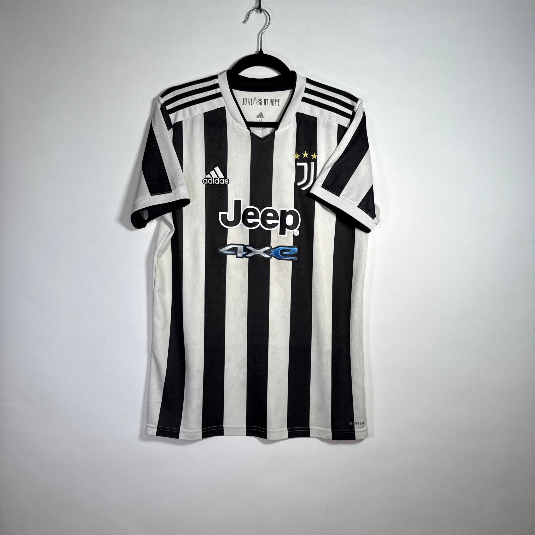 Juventus FC Local 2021 - Dorsal Cristiano Ronaldo - Talla M - YaelitoMix