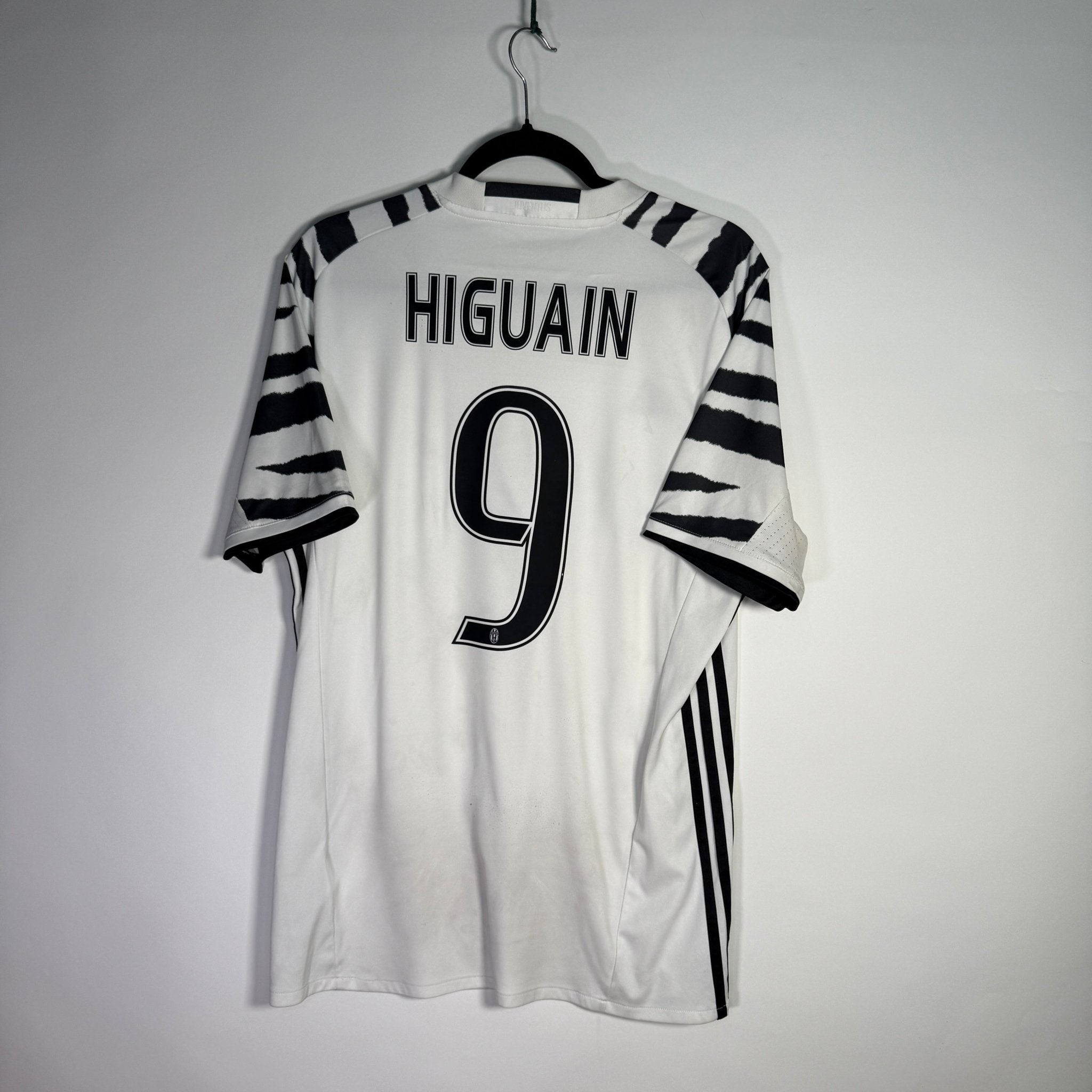 Juventus FC Tercera 2016 - Dorsal Higuaín - Talla L/G - YaelitoMix
