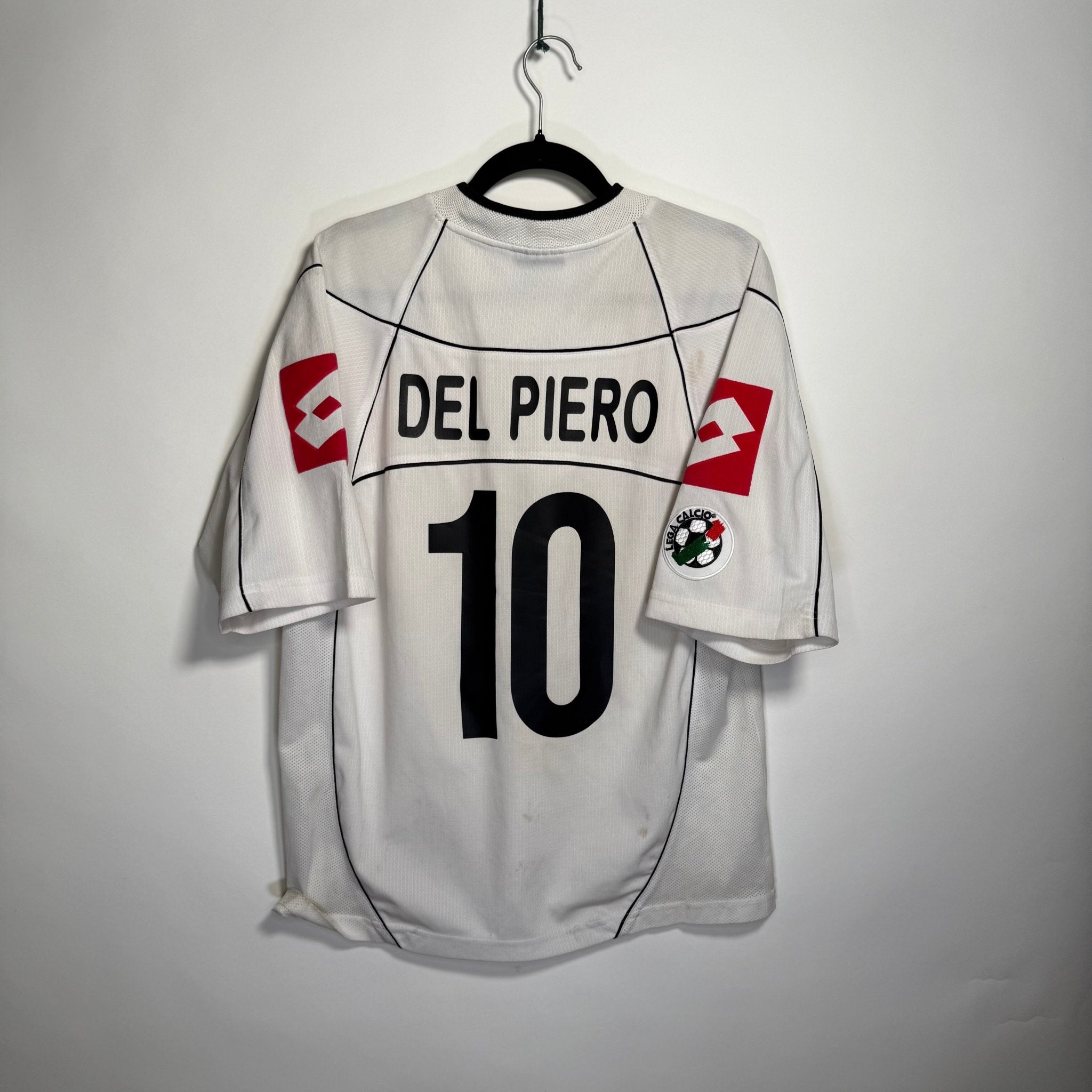 Juventus FC Visita 2002 - Dorsal Del Piero - Talla L/G - YaelitoMix