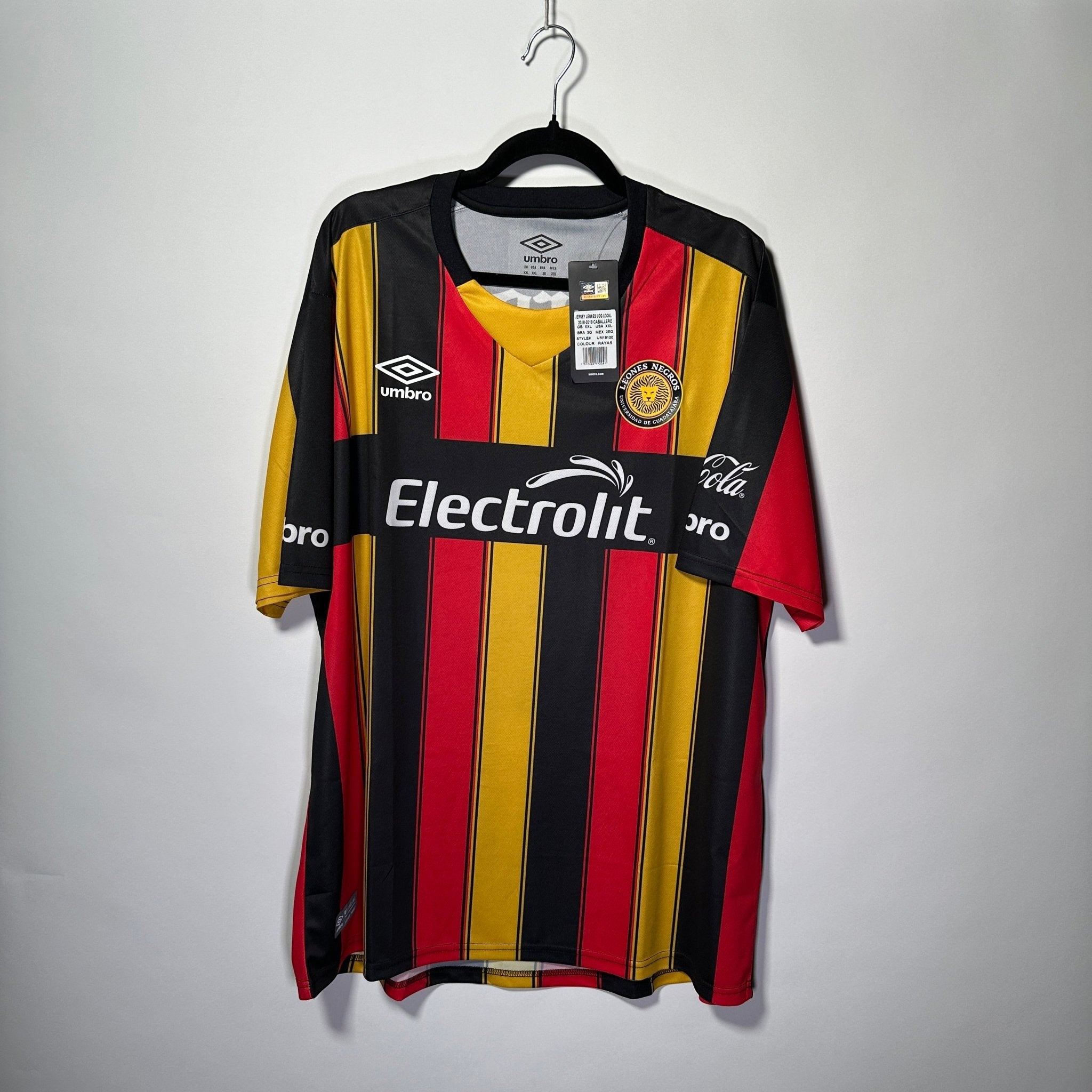 Leones Negros UDG Local 2018 - Talla 2XL - YaelitoMix