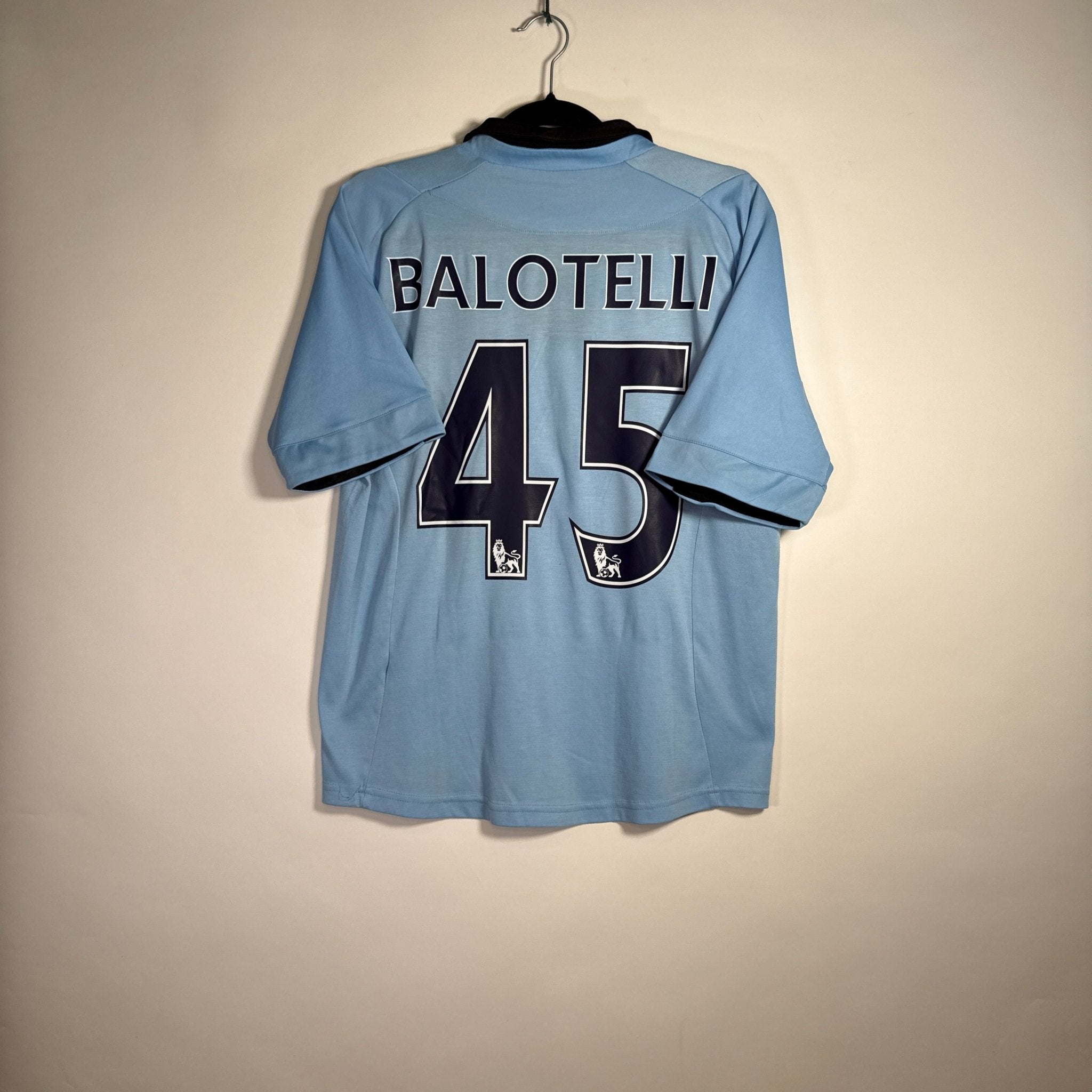 Manchester City Local 2012 - Dorsal Balotelli - Talla S/CH - YaelitoMix