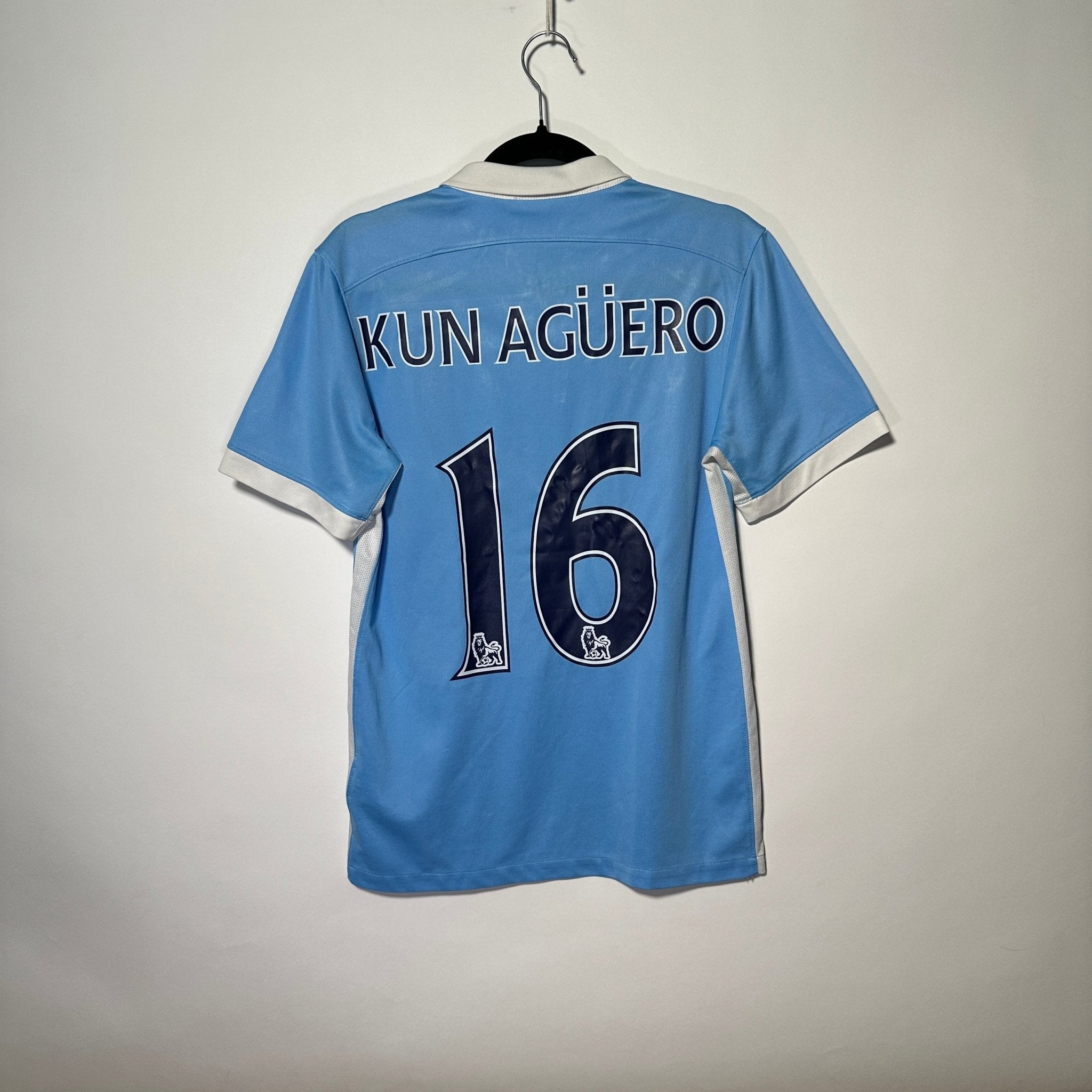 Manchester City Local 2016 - Dorsal Kün Aguero - Talla S/CH - YaelitoMix