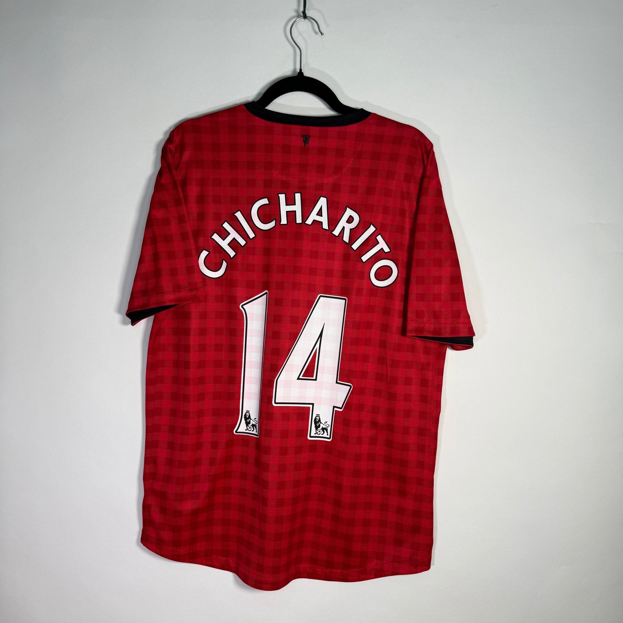 Manchester United Local 2012 - Dorsal Chicharito - Talla L/G - YaelitoMix