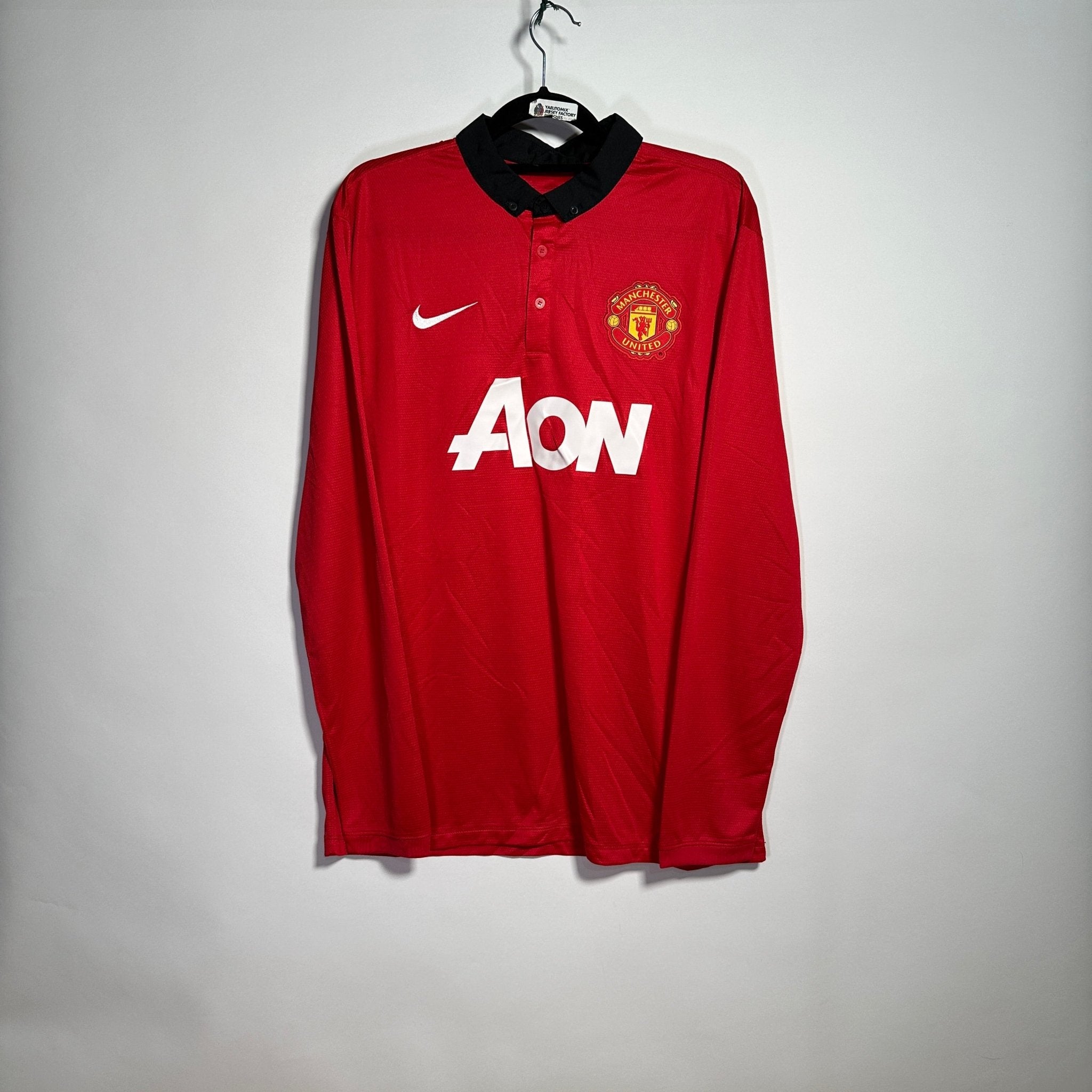 Manchester United Local 2013 (Manga Larga) - Talla XL - YaelitoMix
