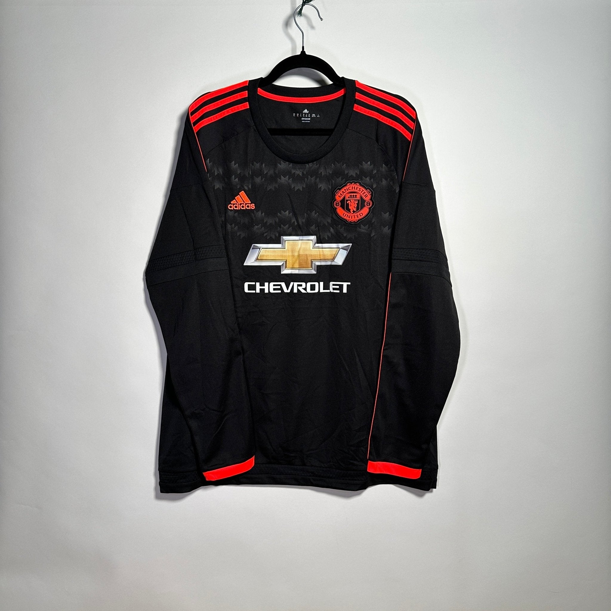 Manchester United Tercera 2015 (Manga Larga) - Talla XL - YaelitoMix