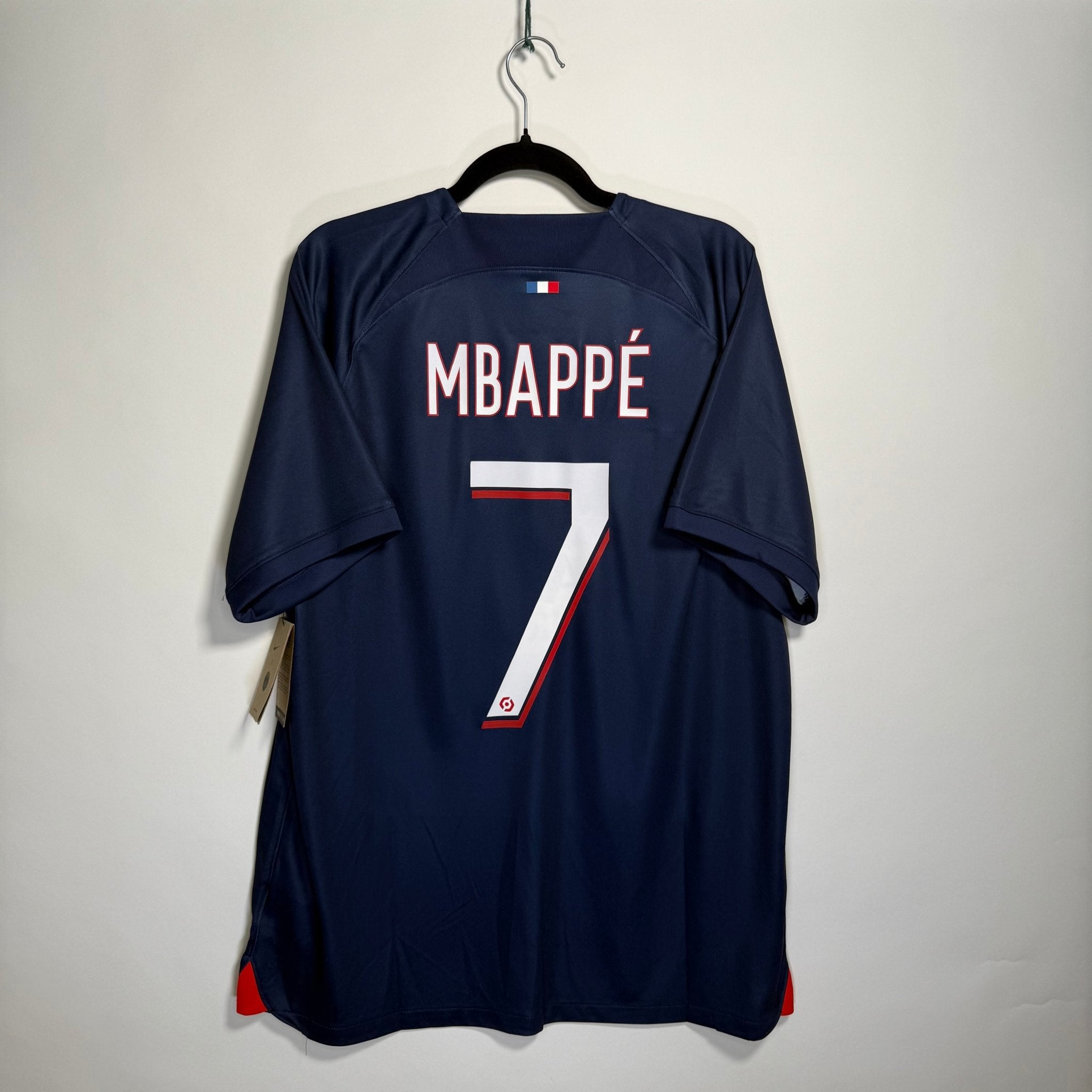 Paris Saint Germain Local 2023 - Dorsal Mbappé - Talla XL - YaelitoMix