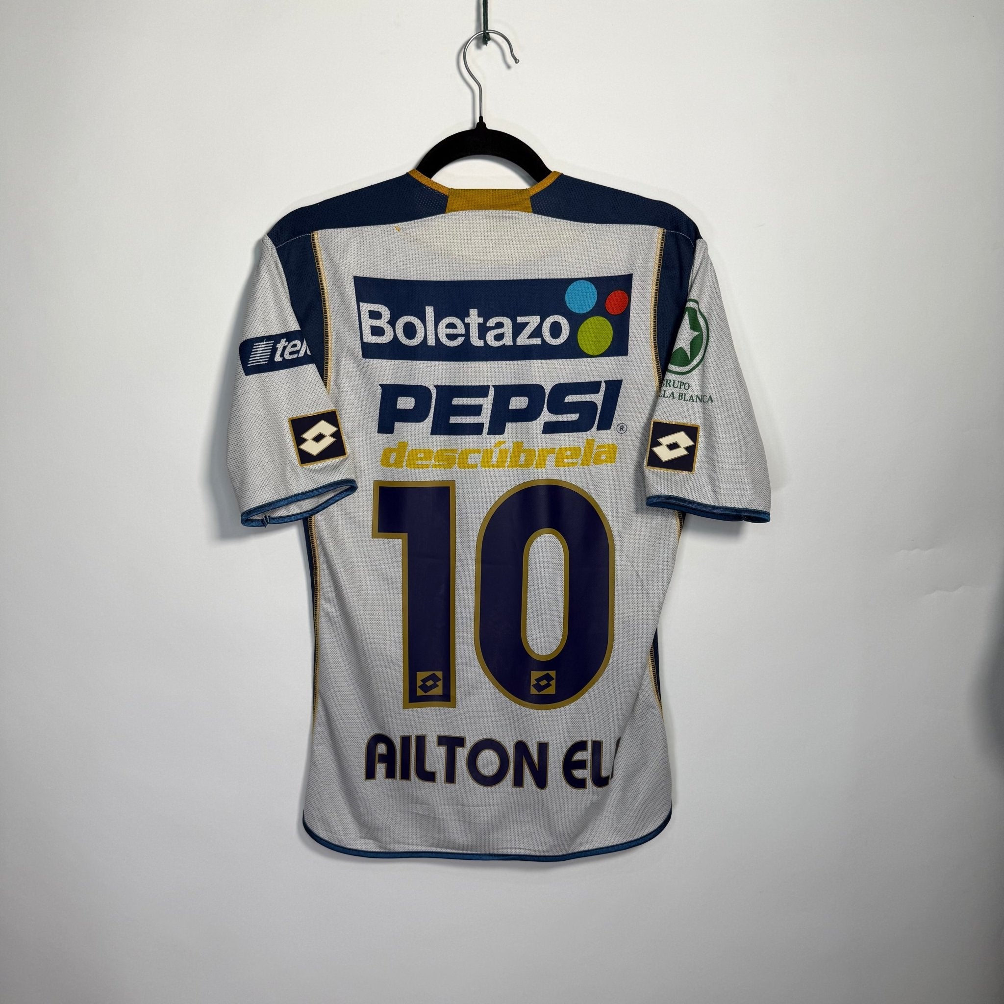 Pumas UNAM Local 2004 - Dorsal Ailton Eli - Talla M - YaelitoMix