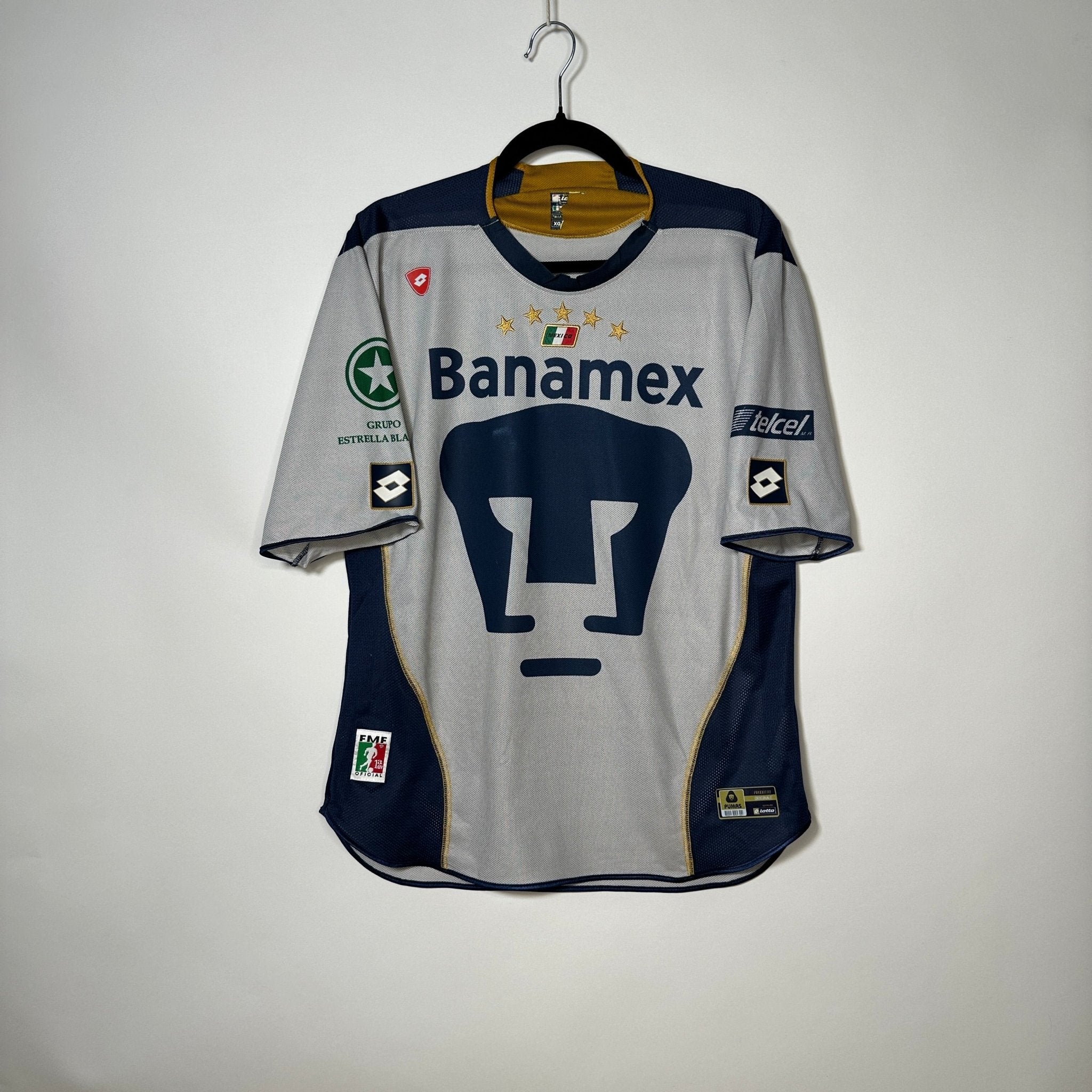 Pumas UNAM Local 2004 - Dorsal Ailton Eli - Talla XL - YaelitoMix