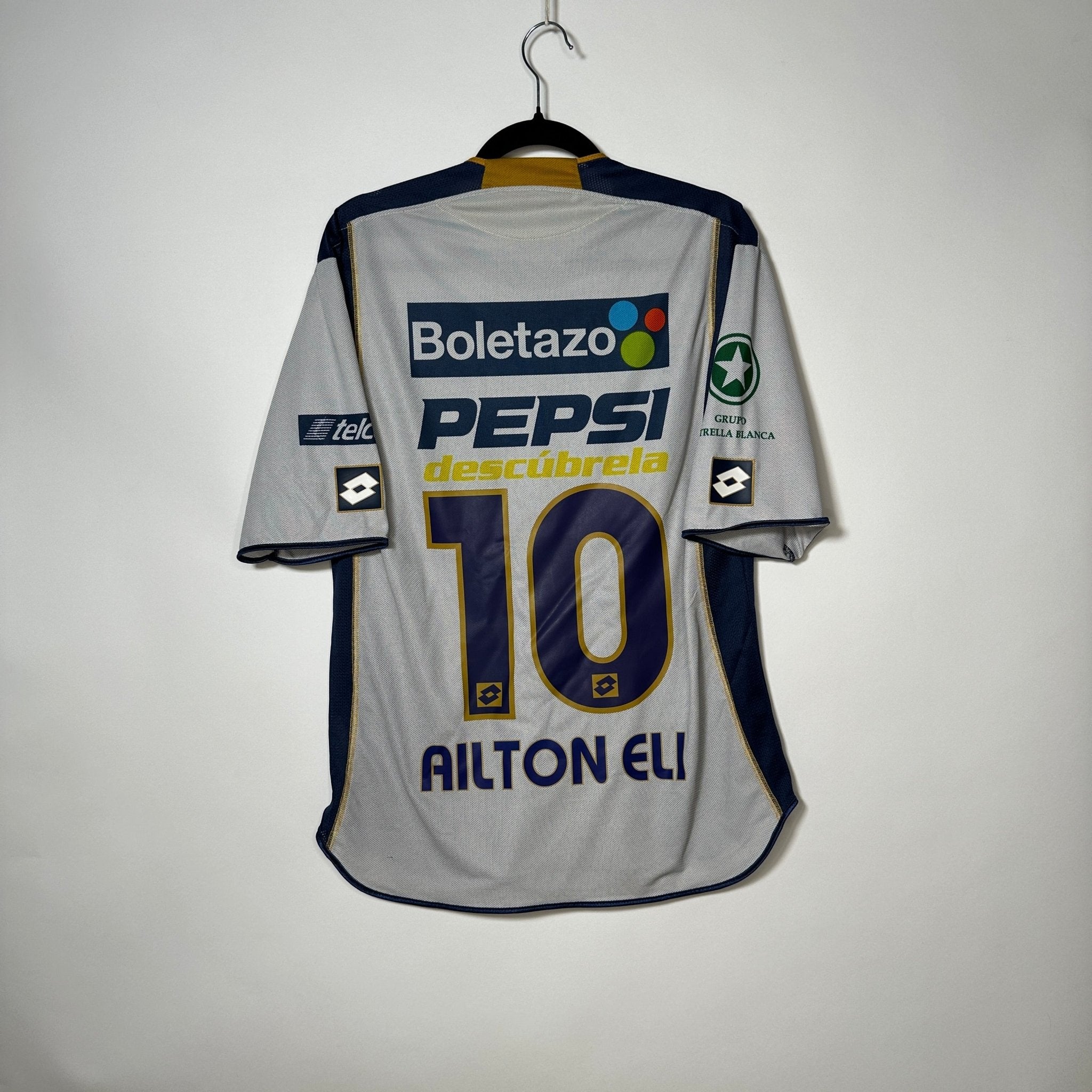 Pumas UNAM Local 2004 - Dorsal Ailton Eli - Talla XL - YaelitoMix