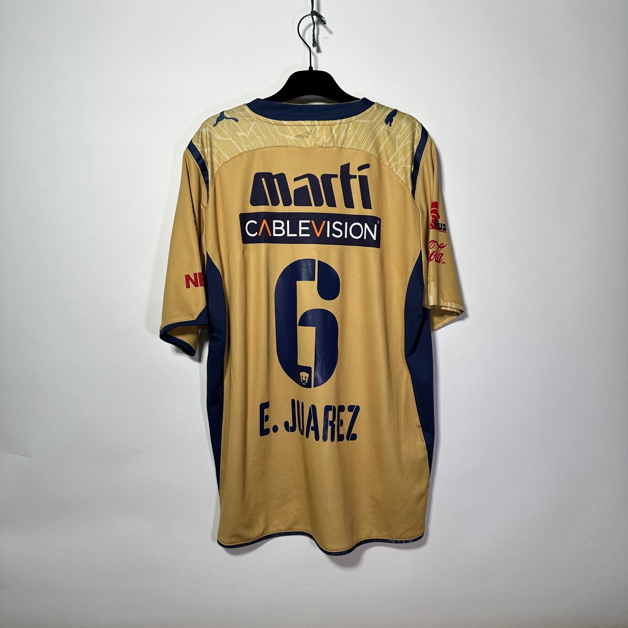 Pumas UNAM Local 2009 - Dorsal Efraín Juárez - Talla XL - YaelitoMix