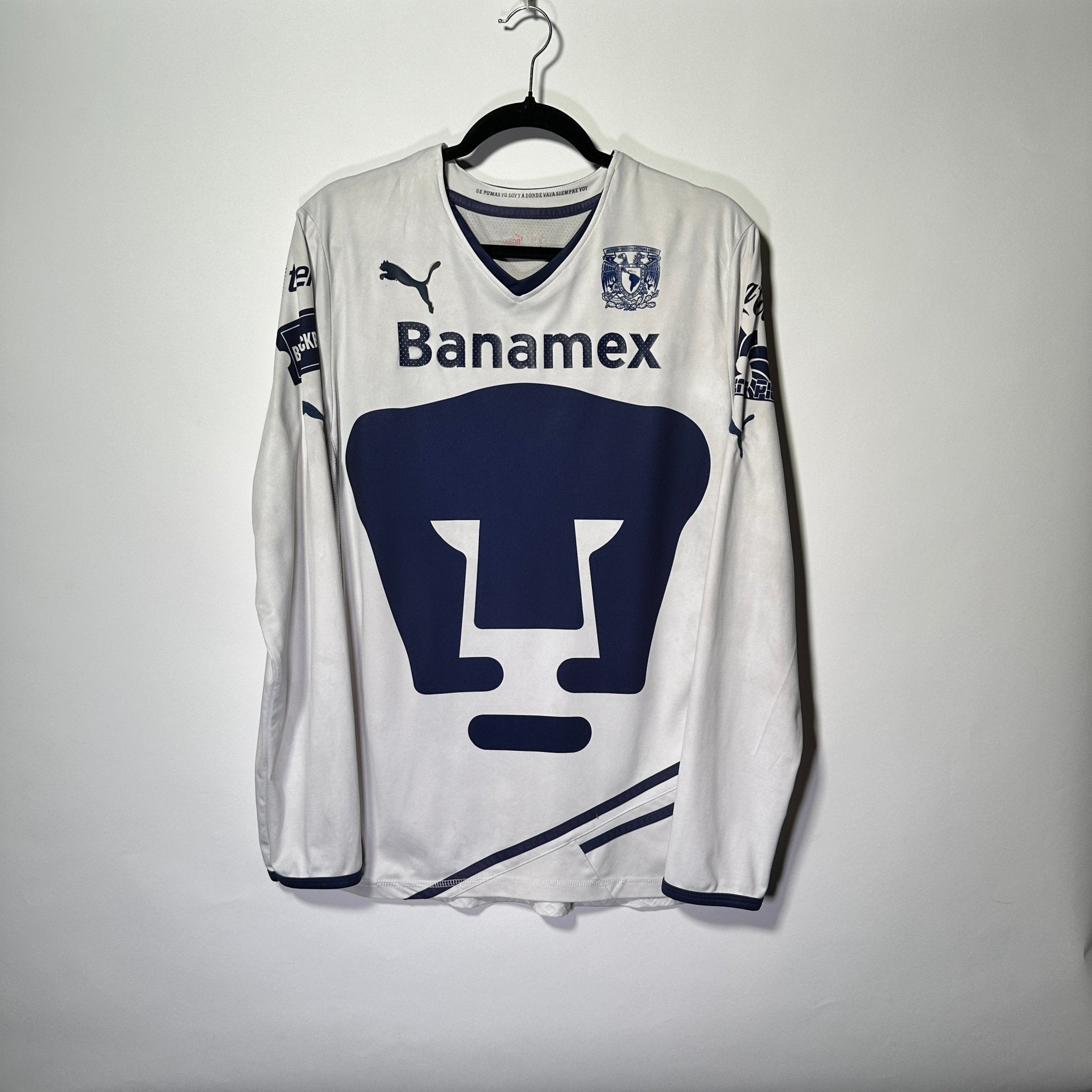 Pumas UNAM Local 2011 - Dorsal Palencia (Manga Larga) - Talla M - YaelitoMix