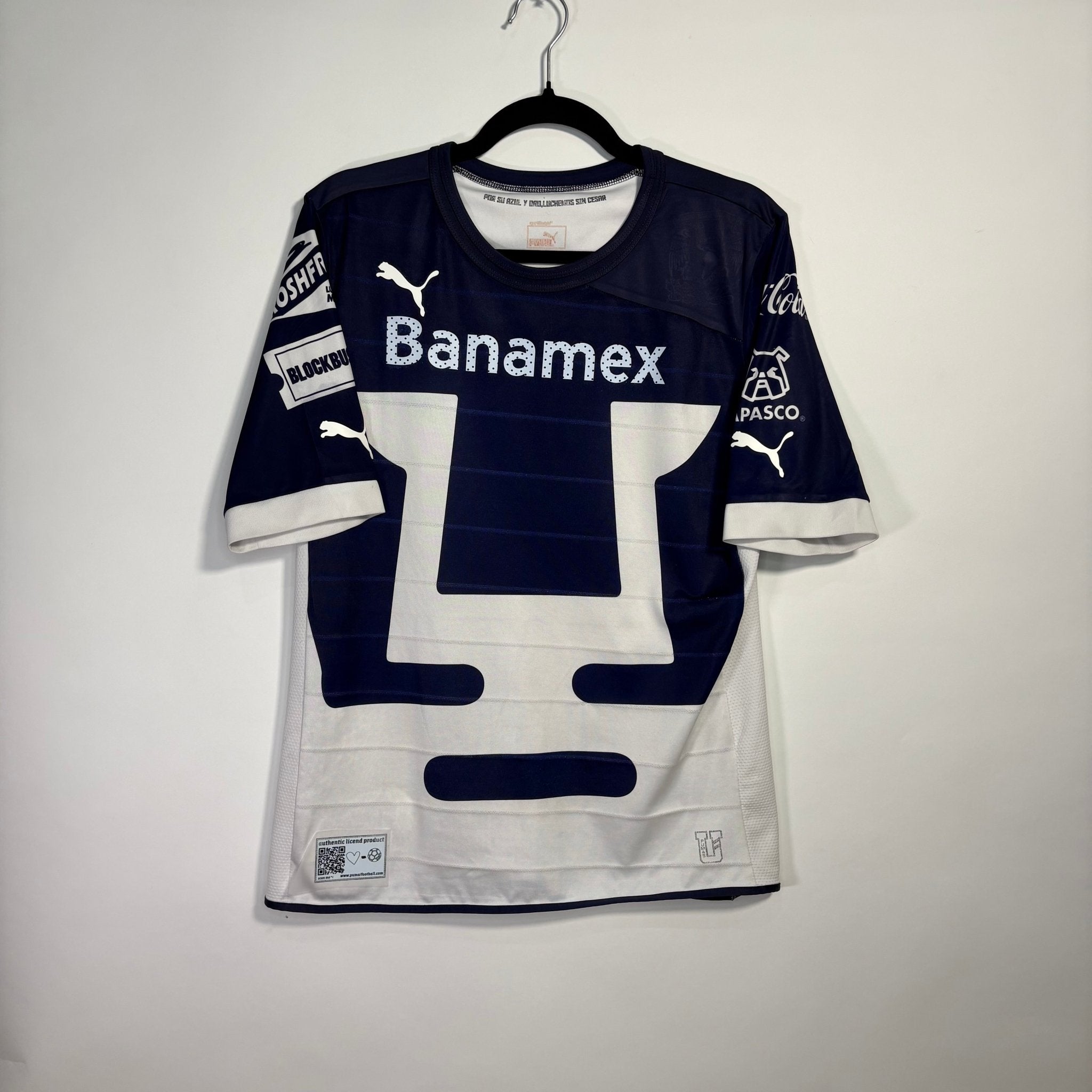Pumas UNAM Tercera 2012 - Dorsal Verón - Talla M - YaelitoMix