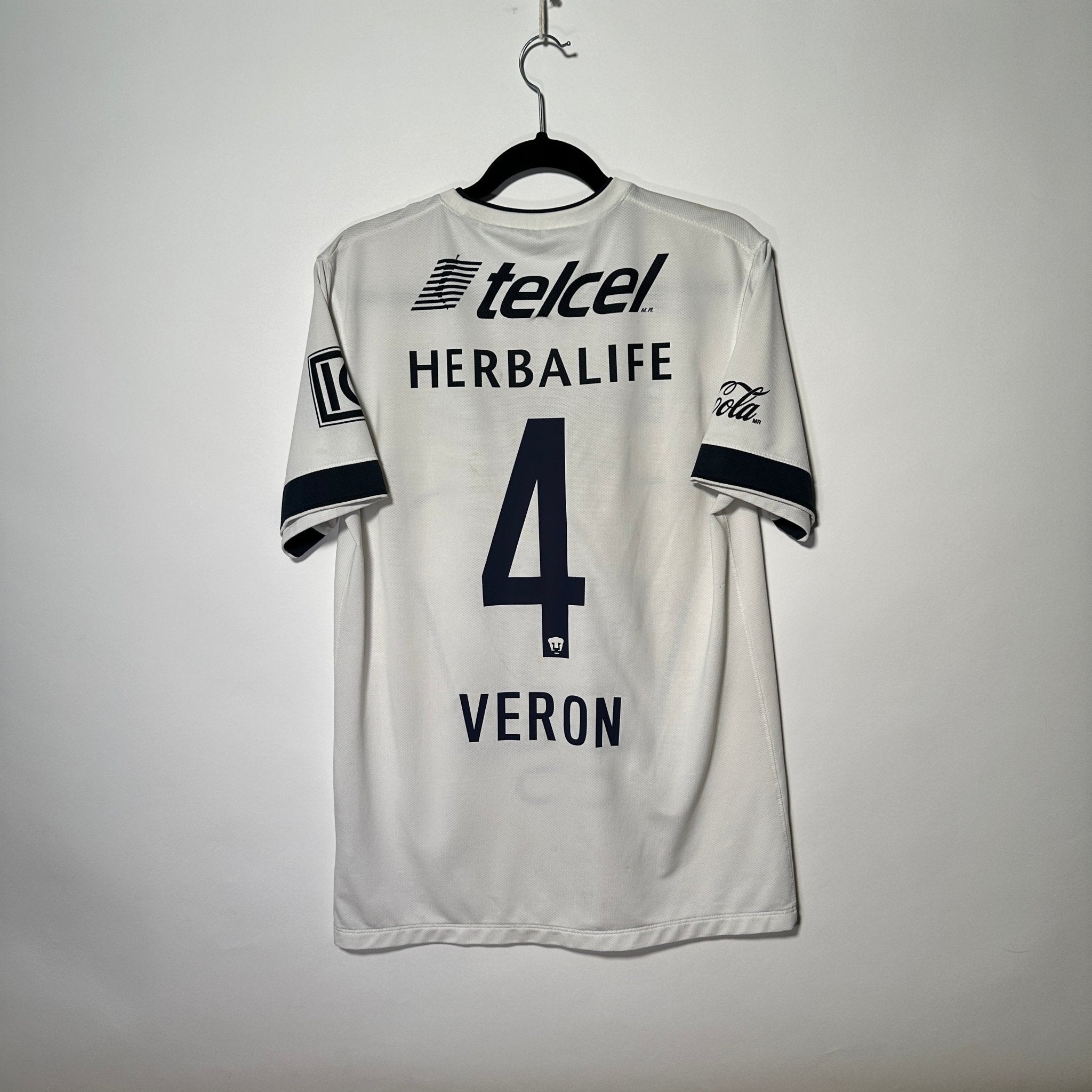 Pumas UNAM Tercera 2014 - Dorsal Verón - Talla M - YaelitoMix