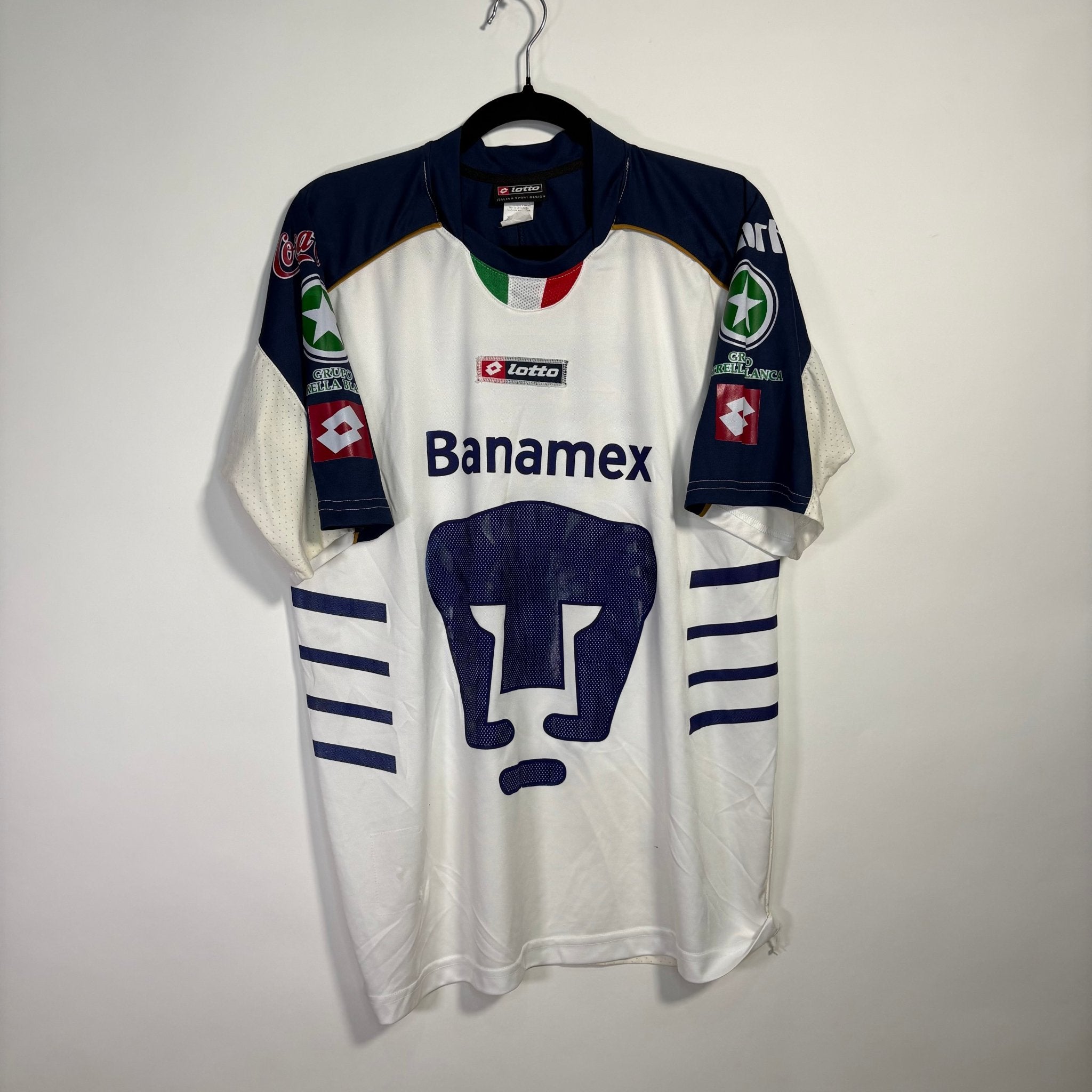 Pumas UNAM Visita 2006 - Dorsal Leandro - Talla L/G - YaelitoMix