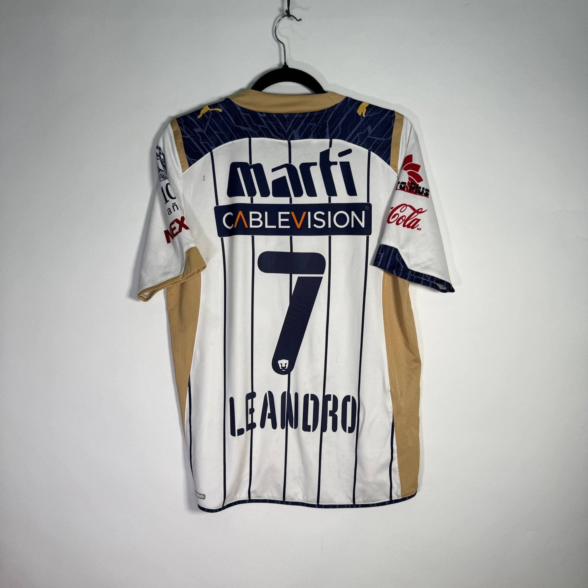 Pumas UNAM Visita 2009 - Dorsal Leandro - Talla M - YaelitoMix
