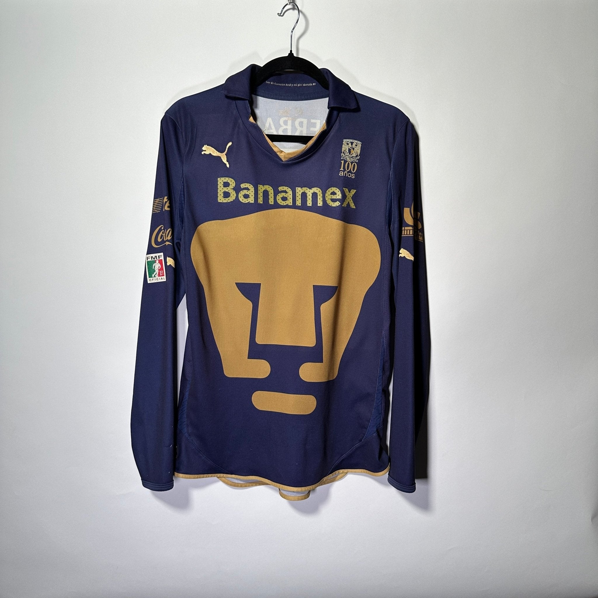 Pumas UNAM Visita 2010 - Dorsal Leandro (Manga Larga) - Talla M - YaelitoMix