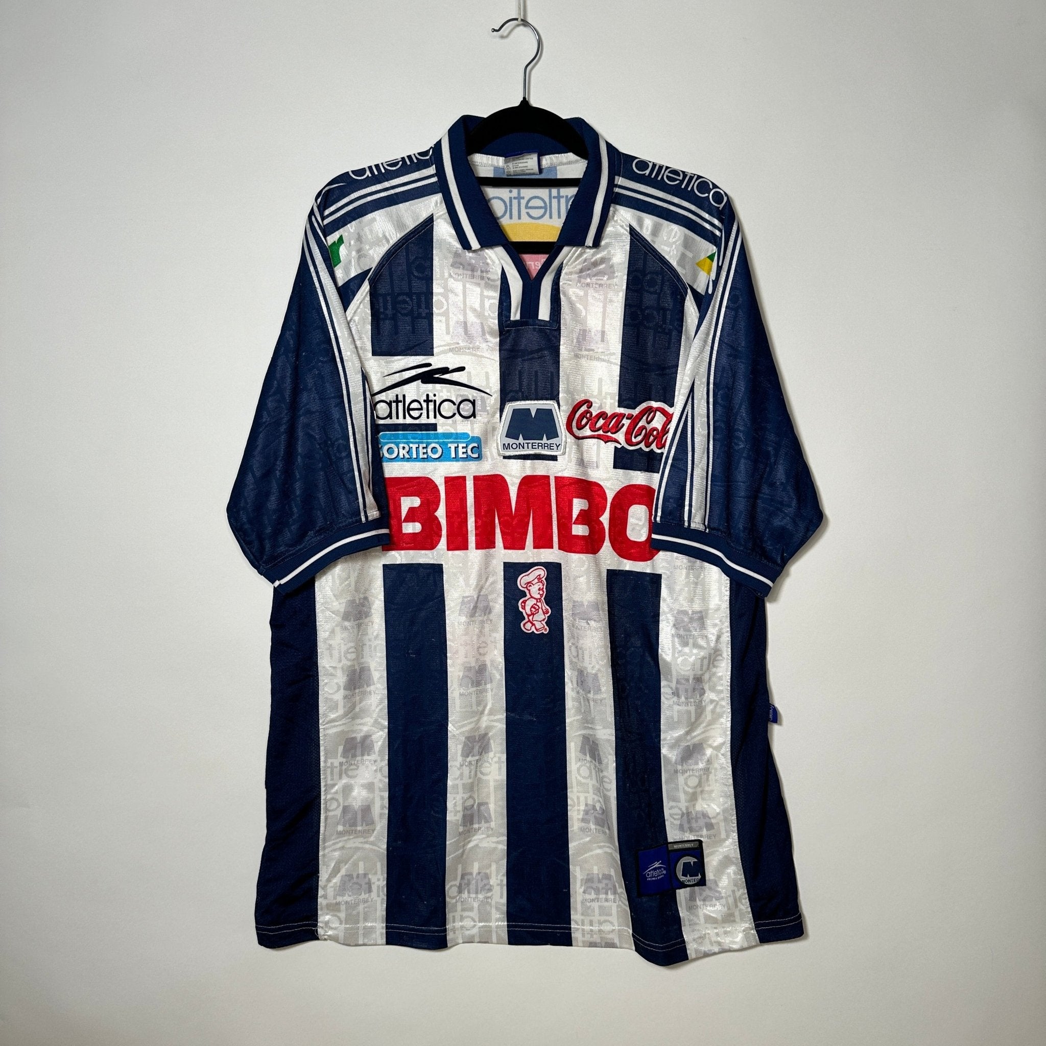 Rayados de Monterrey Local 1999 - Dorsal “Turco” Mohamed - Talla XL - YaelitoMix