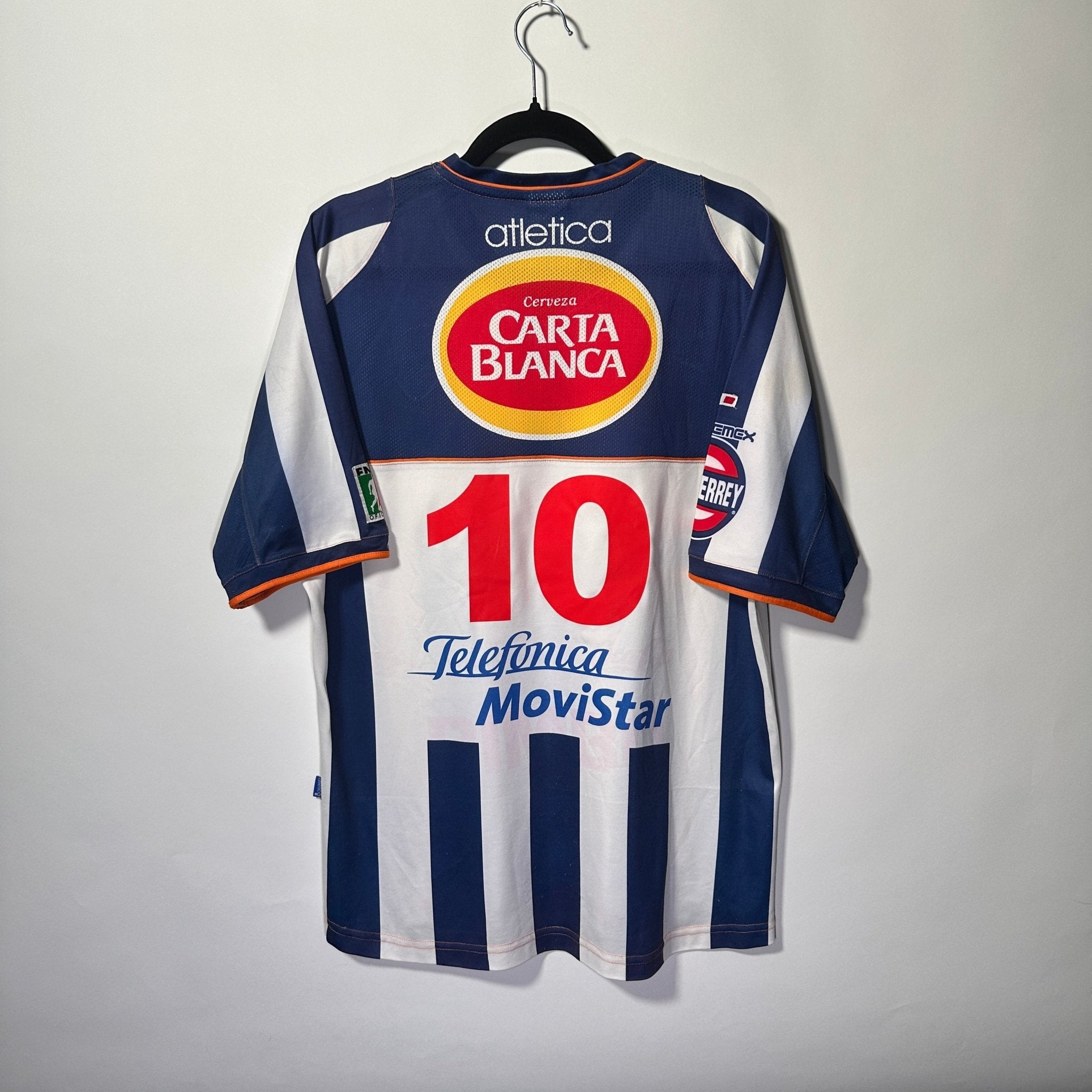 Rayados de Monterrey Local 2002 - Dorsal Guille Franco - Talla L/G - YaelitoMix