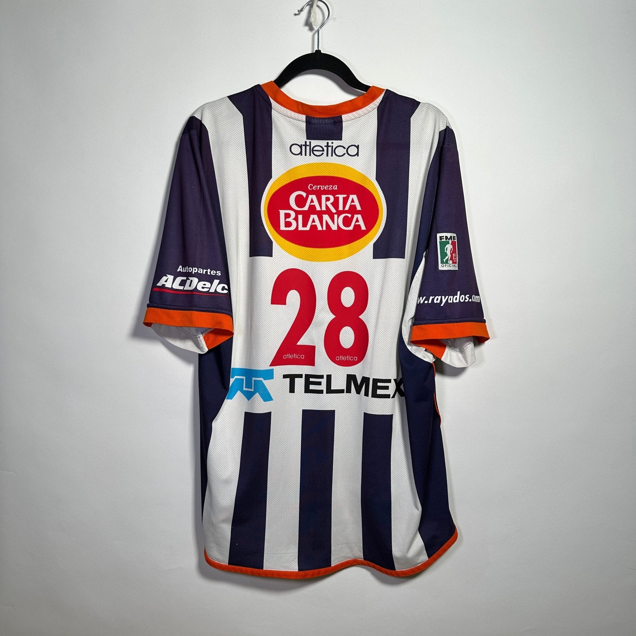 Rayados de Monterrey Local 2004 - Dorsal Jesús Arellano - Talla XL - YaelitoMix