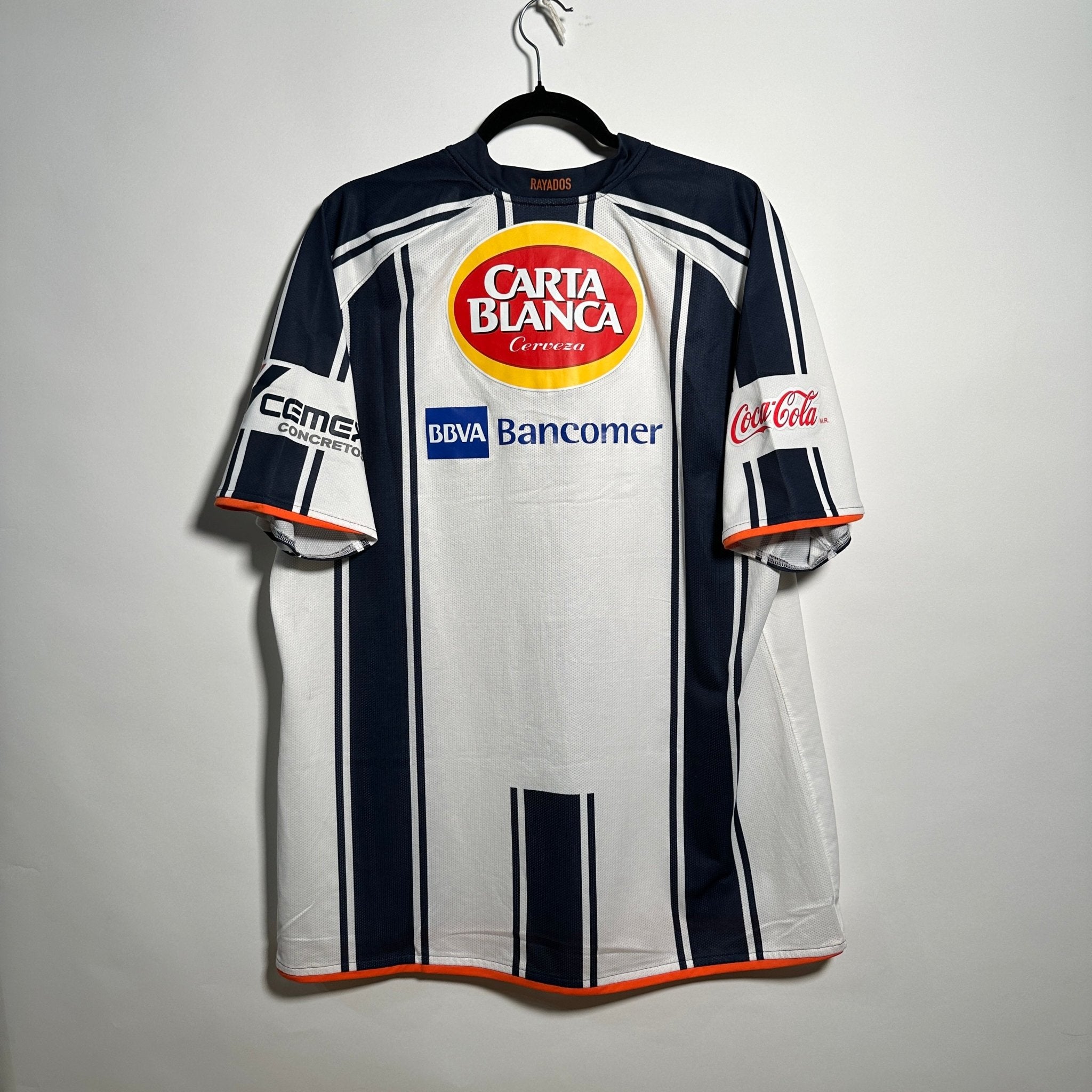 Rayados de Monterrey Local 2008 (Versión Jugador) - Talla 2XL - YaelitoMix