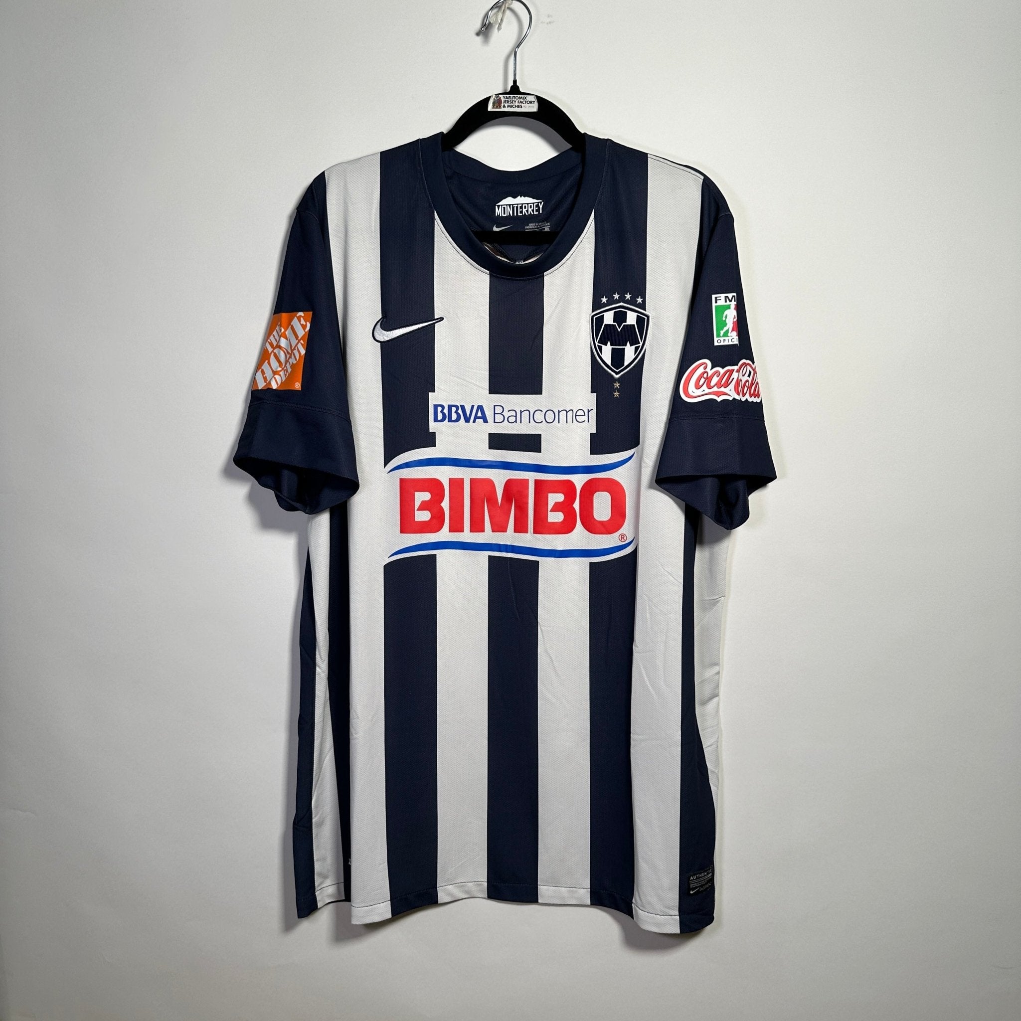 Rayados de Monterrey Local 2012 - Dorsal Humberto Suazo - Talla XL - YaelitoMix