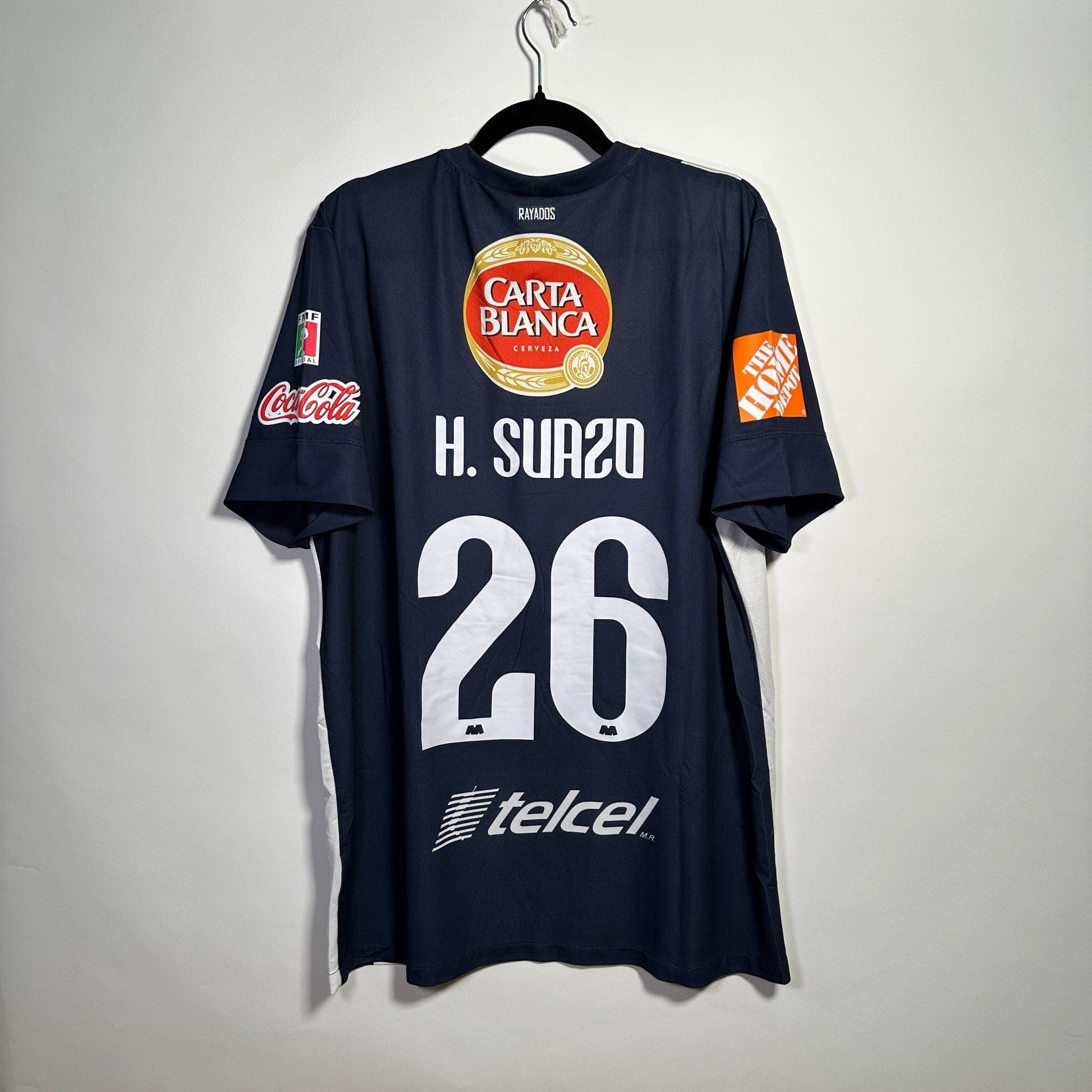 Rayados de Monterrey Local 2012 - Dorsal Humberto Suazo - Talla XL - YaelitoMix