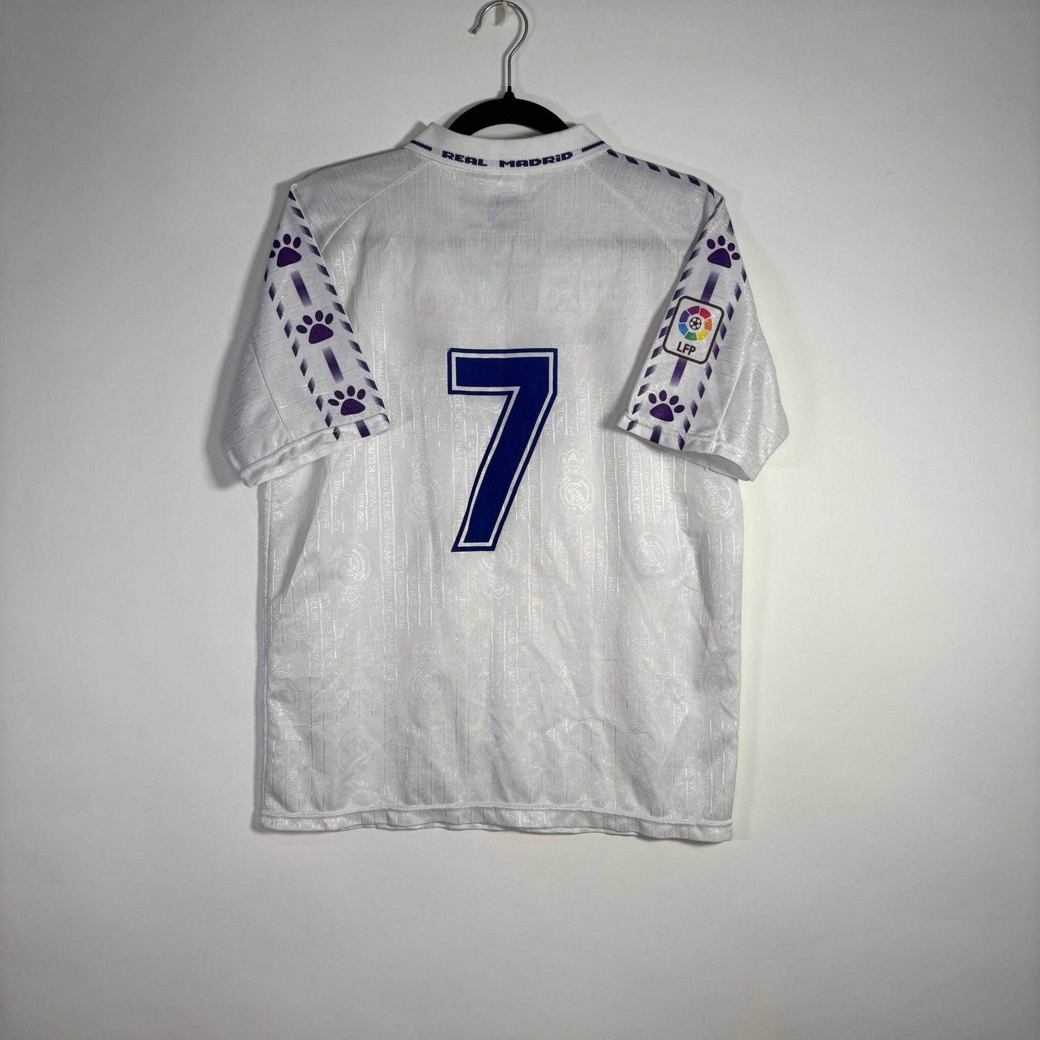 Real Madrid Local 1996 - Dorsal Raúl - Talla S/CH - YaelitoMix
