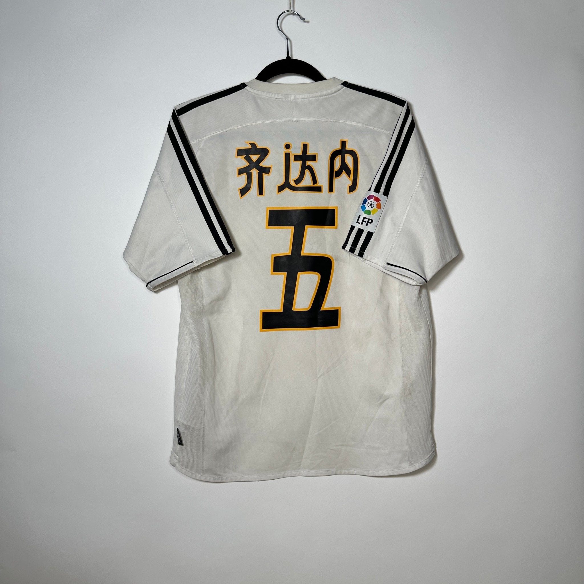 Real Madrid Local 2003 - Dorsal Zidane (Gira Asiática) - Talla M - YaelitoMix