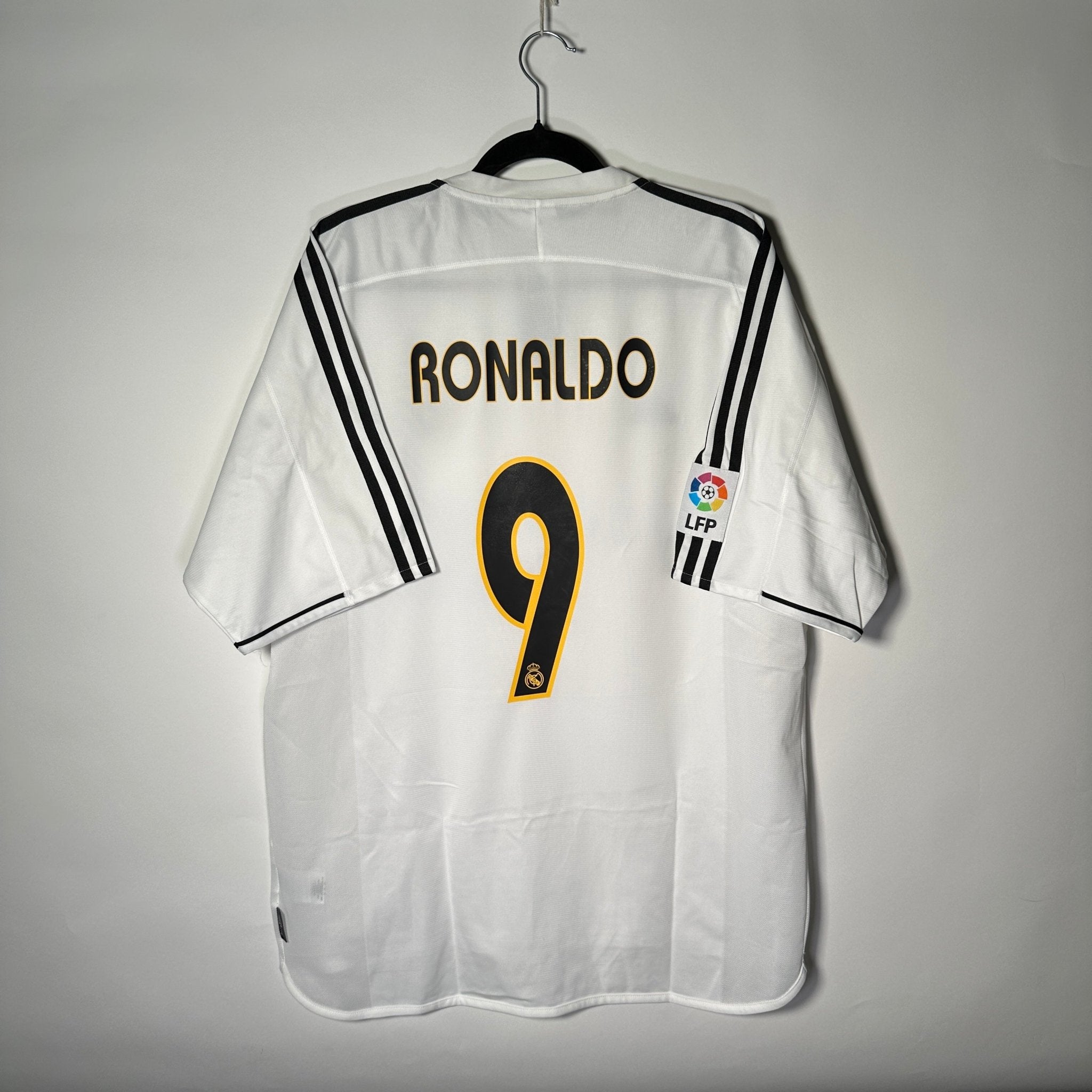 Real Madrid Local 2003 - Dorsal Ronaldo Nazario - YaelitoMix