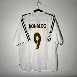 Real Madrid Local 2003 - Dorsal Ronaldo Nazario - YaelitoMix