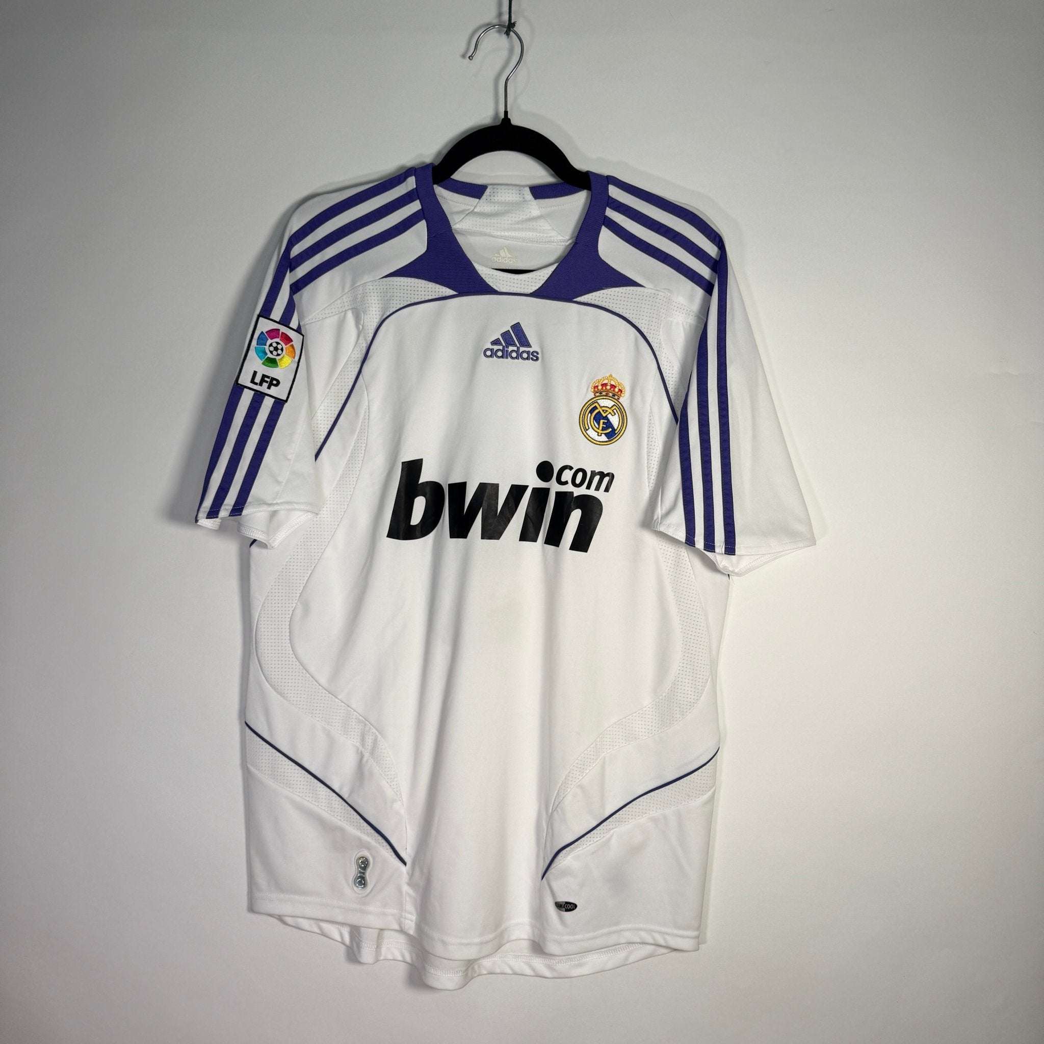 Real Madrid Local 2007 - Dorsal Ronaldo - Talla L/G - YaelitoMix