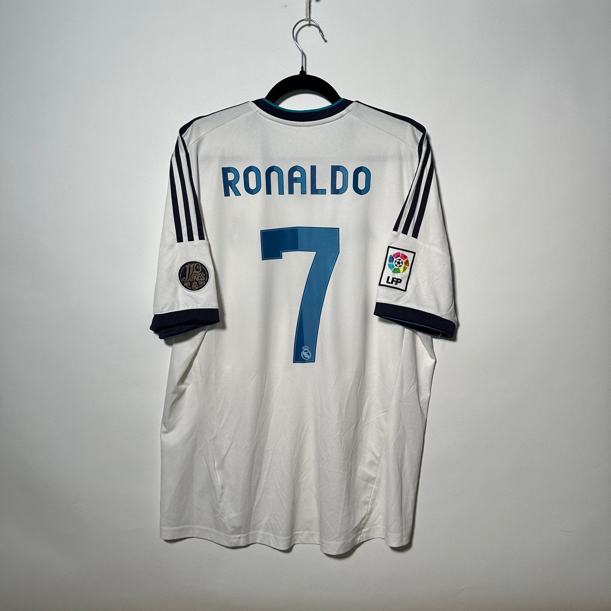 Real Madrid Local 2012 - Dorsal Cristiano Ronaldo - Talla XL - YaelitoMix