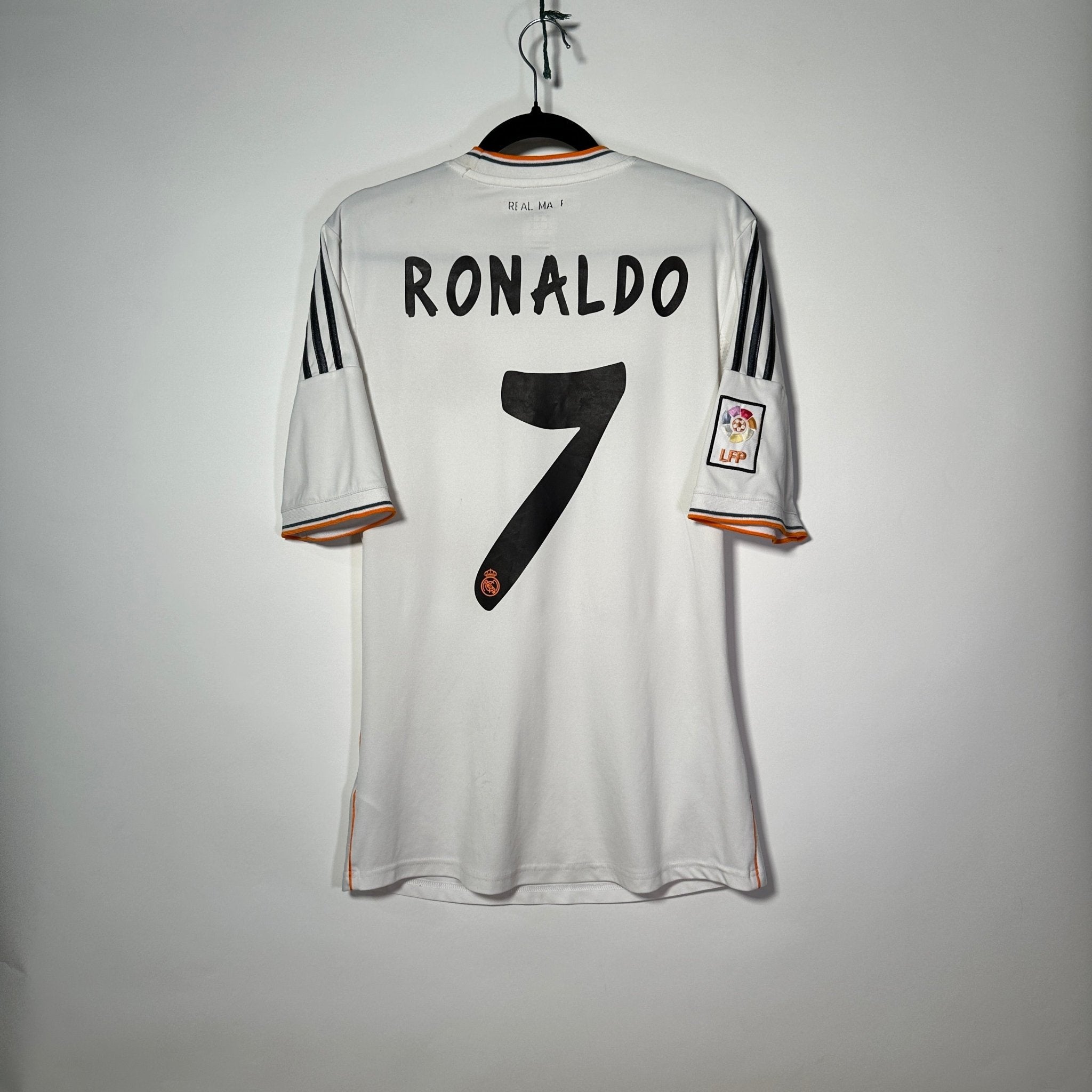 Real Madrid Local 2013 - Dorsal Cristiano Ronaldo - Talla M - YaelitoMix