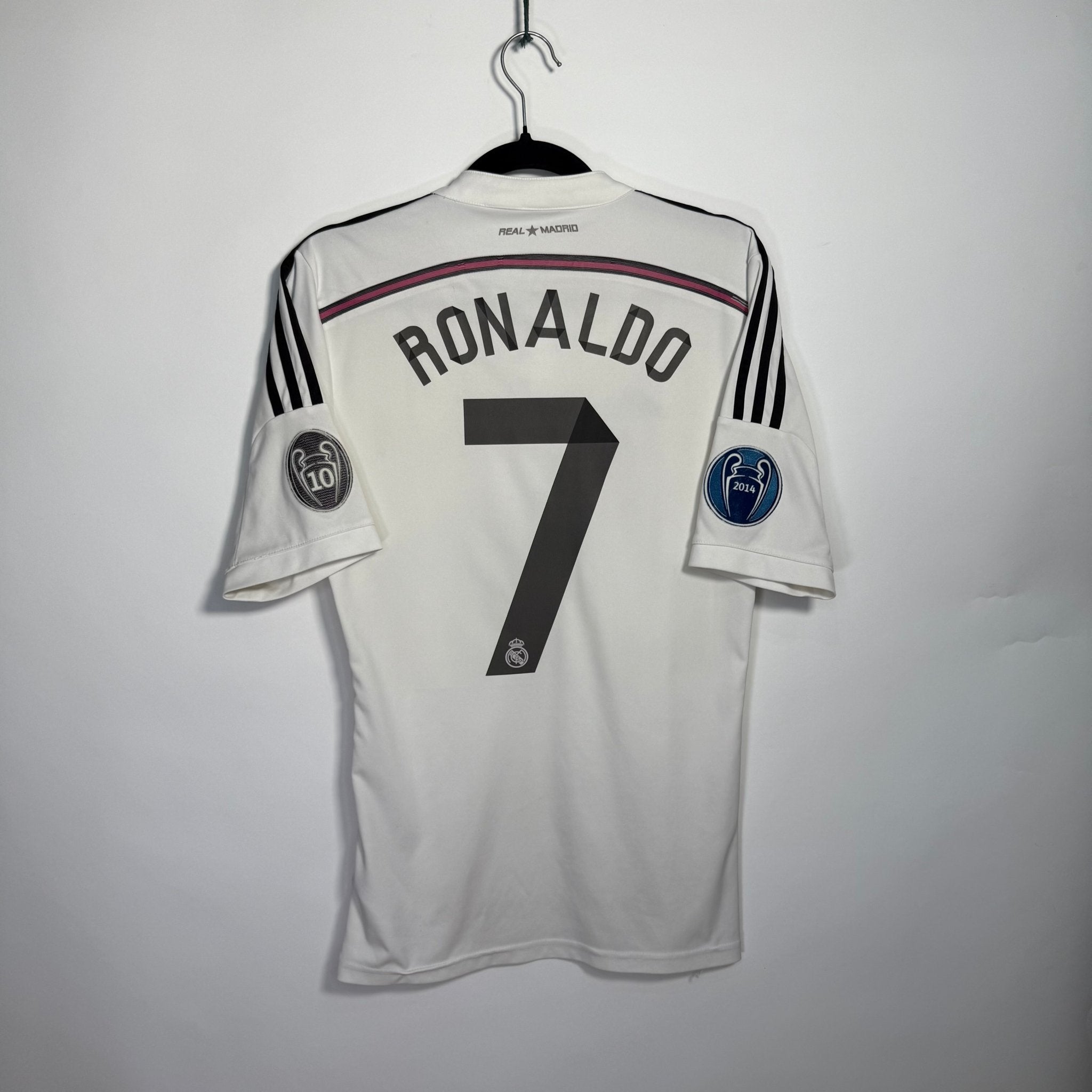 Real Madrid Local 2014 - Dorsal Cristiano Ronaldo - Talla S/CH - YaelitoMix