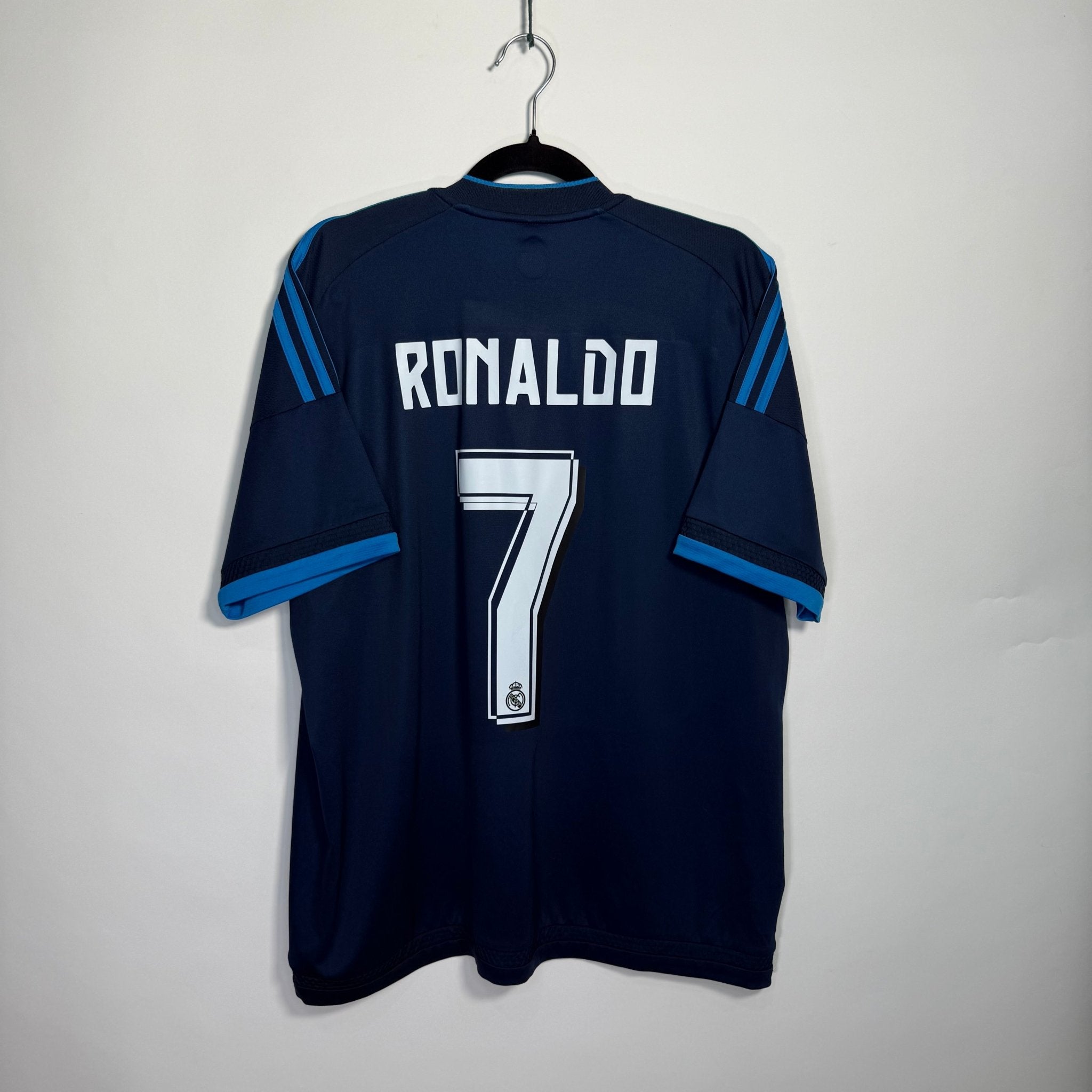 Real Madrid Tercera 2015 - Dorsal Cristiano Ronaldo - Talla M - YaelitoMix