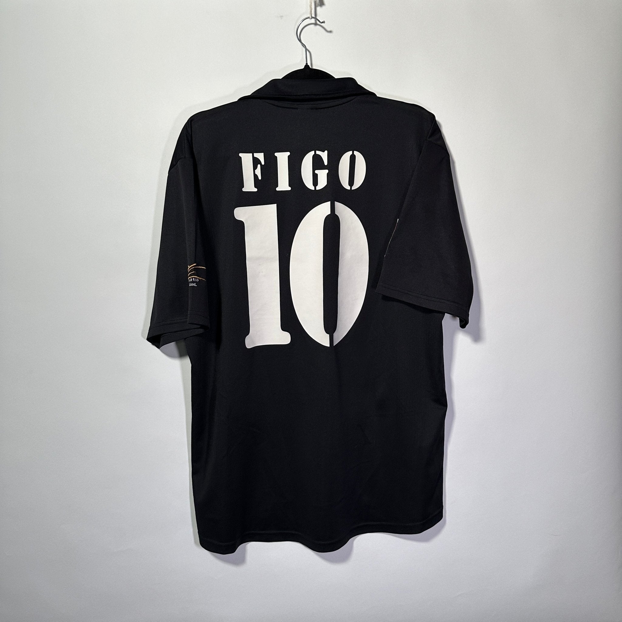 Real Madrid Visita 2002 – Dorsal Figo - Talla L/G - YaelitoMix