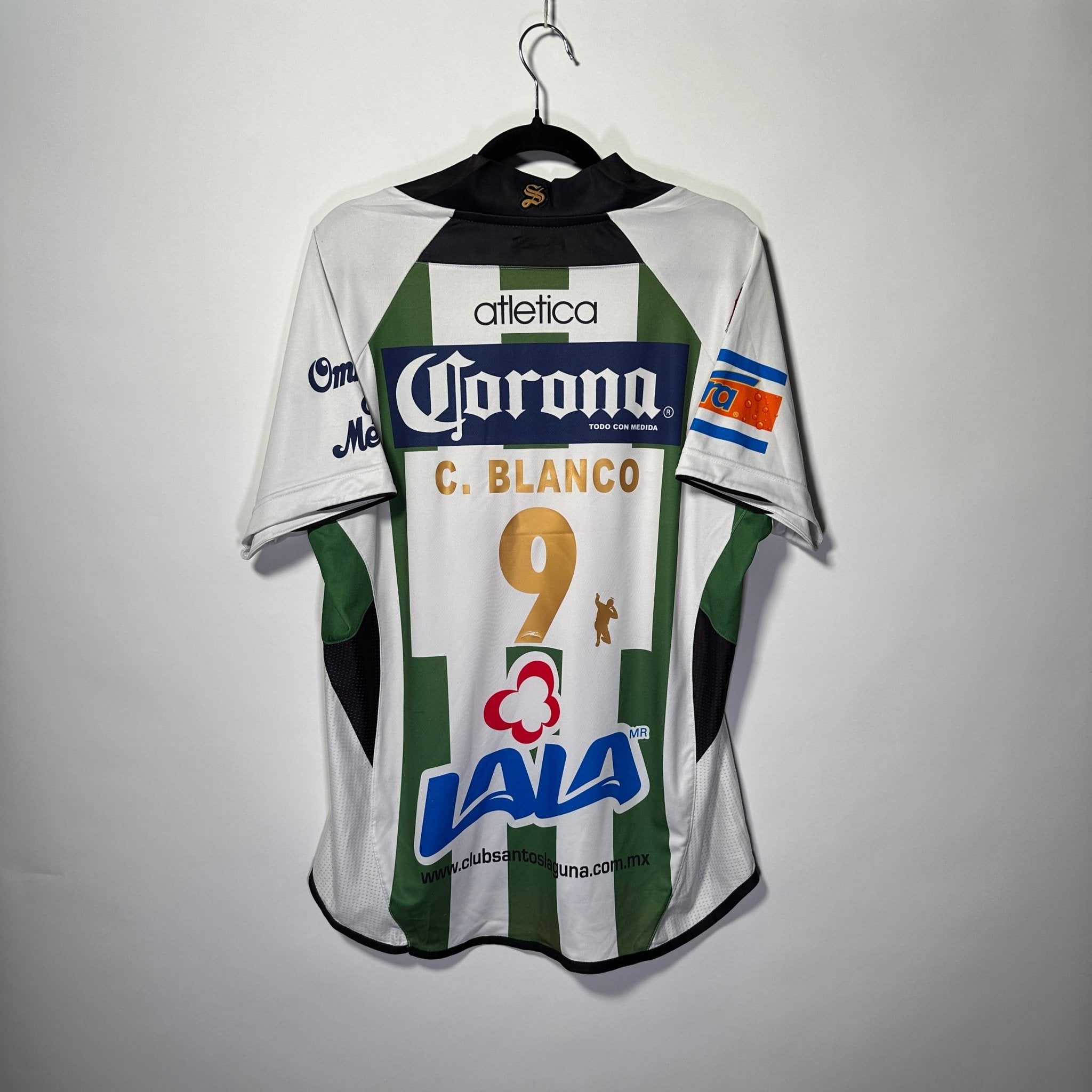 Santos Laguna Local 2008 - Dorsal Cuauhtémoc Blanco - Talla L/G - YaelitoMix