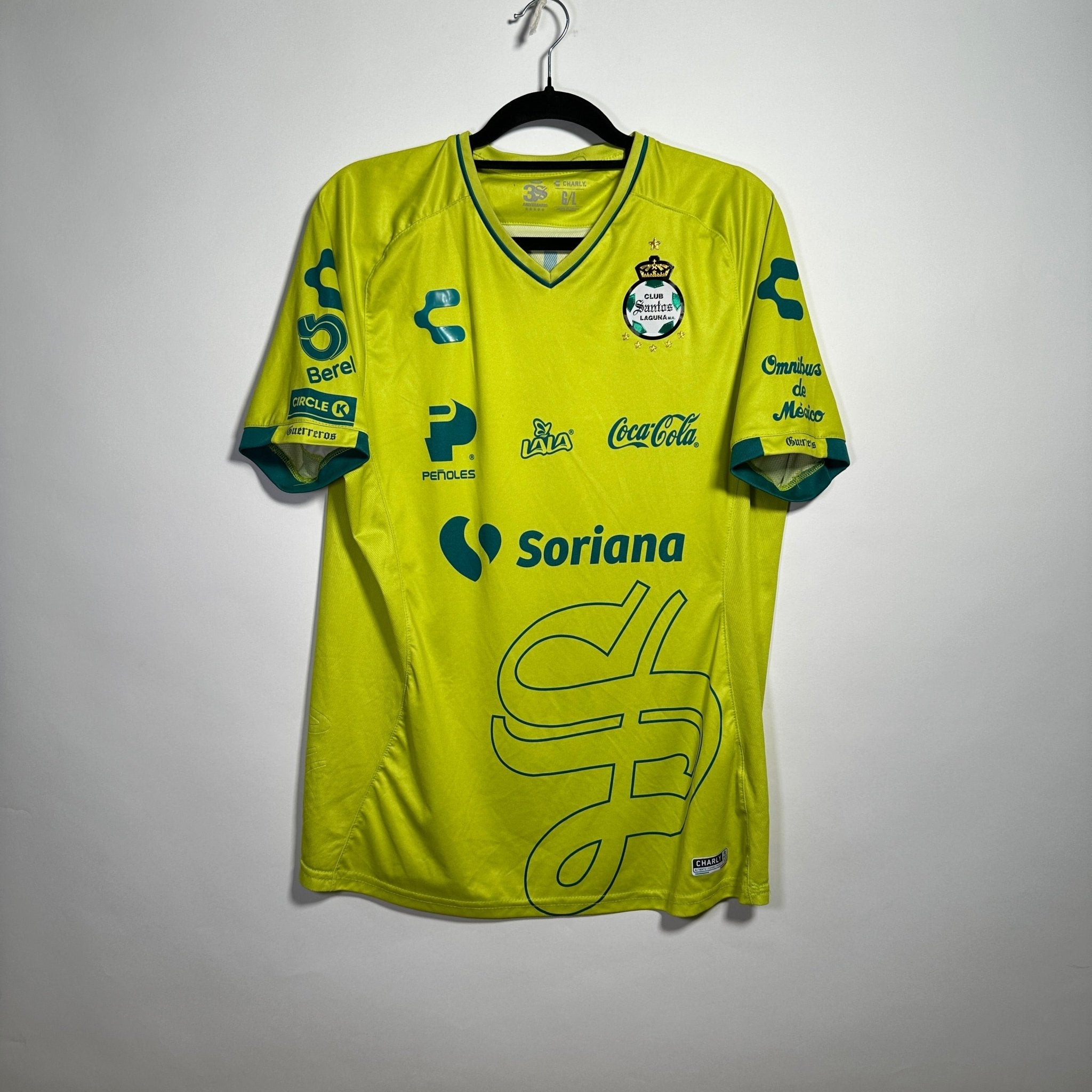 Santos Laguna Tercera 2018 - Talla L/G - YaelitoMix