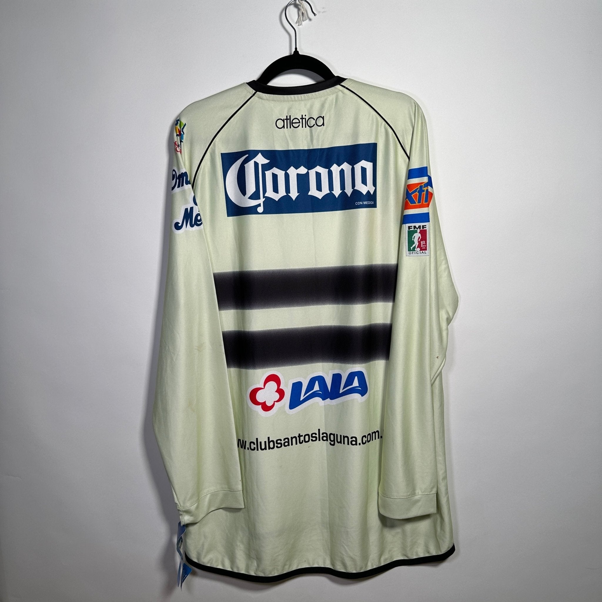Santos Laguna Visita 2007 (Autografiada/Manga Larga) - Talla L/G - YaelitoMix
