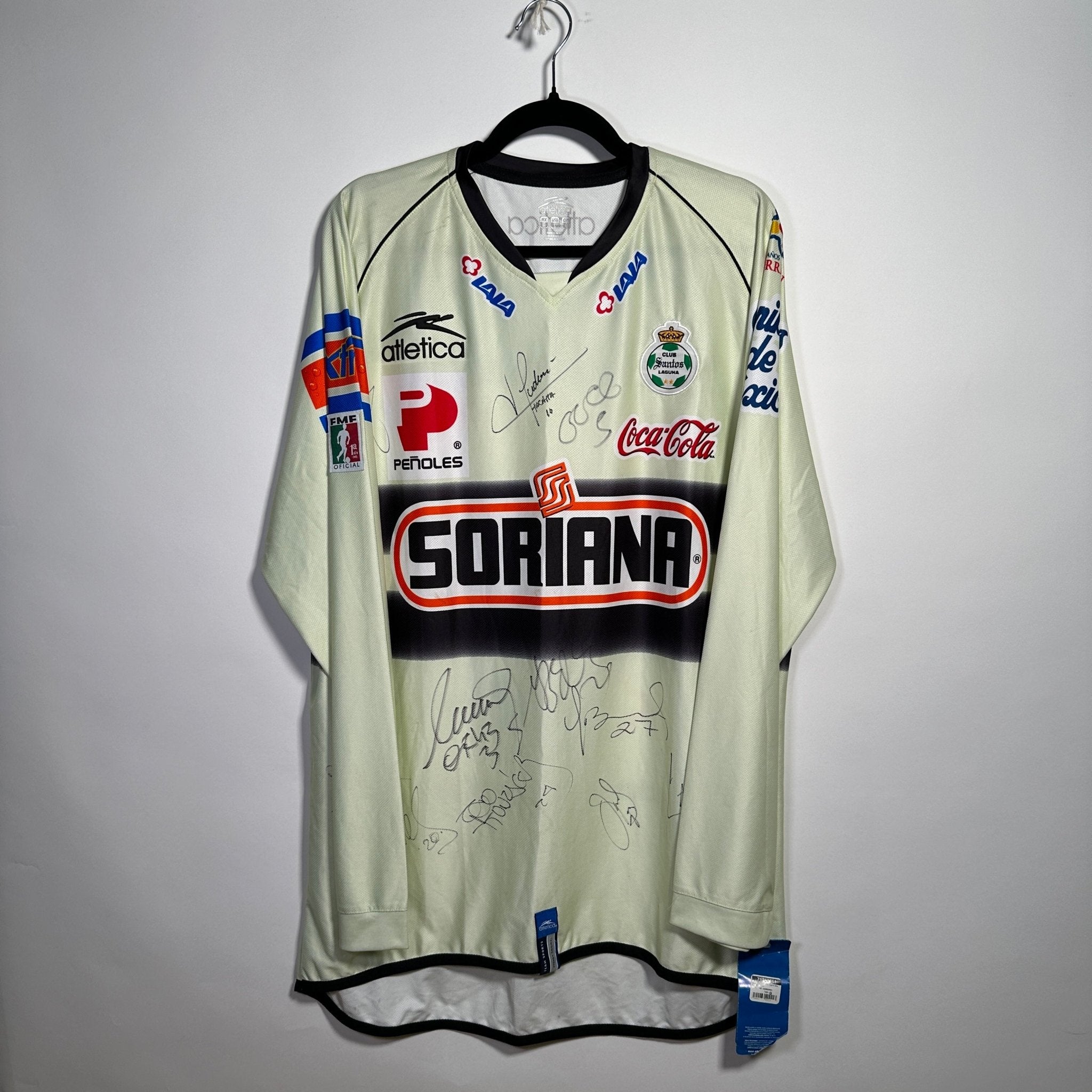 Santos Laguna Visita 2007 (Autografiada/Manga Larga) - Talla L/G - YaelitoMix