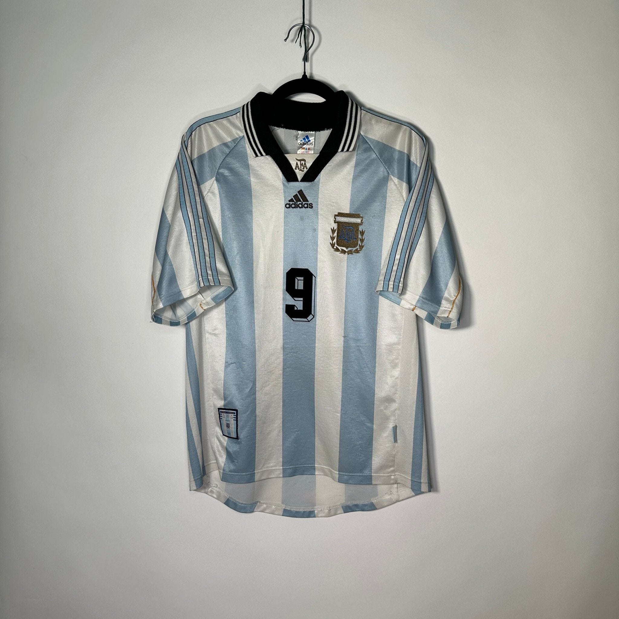 Selección de Argentina Local 1998 - Dorsal Batistuta - Talla M - YaelitoMix