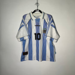 Selección de Argentina Local 1998 - Dorsal Maradona - Talla L/G - YaelitoMix