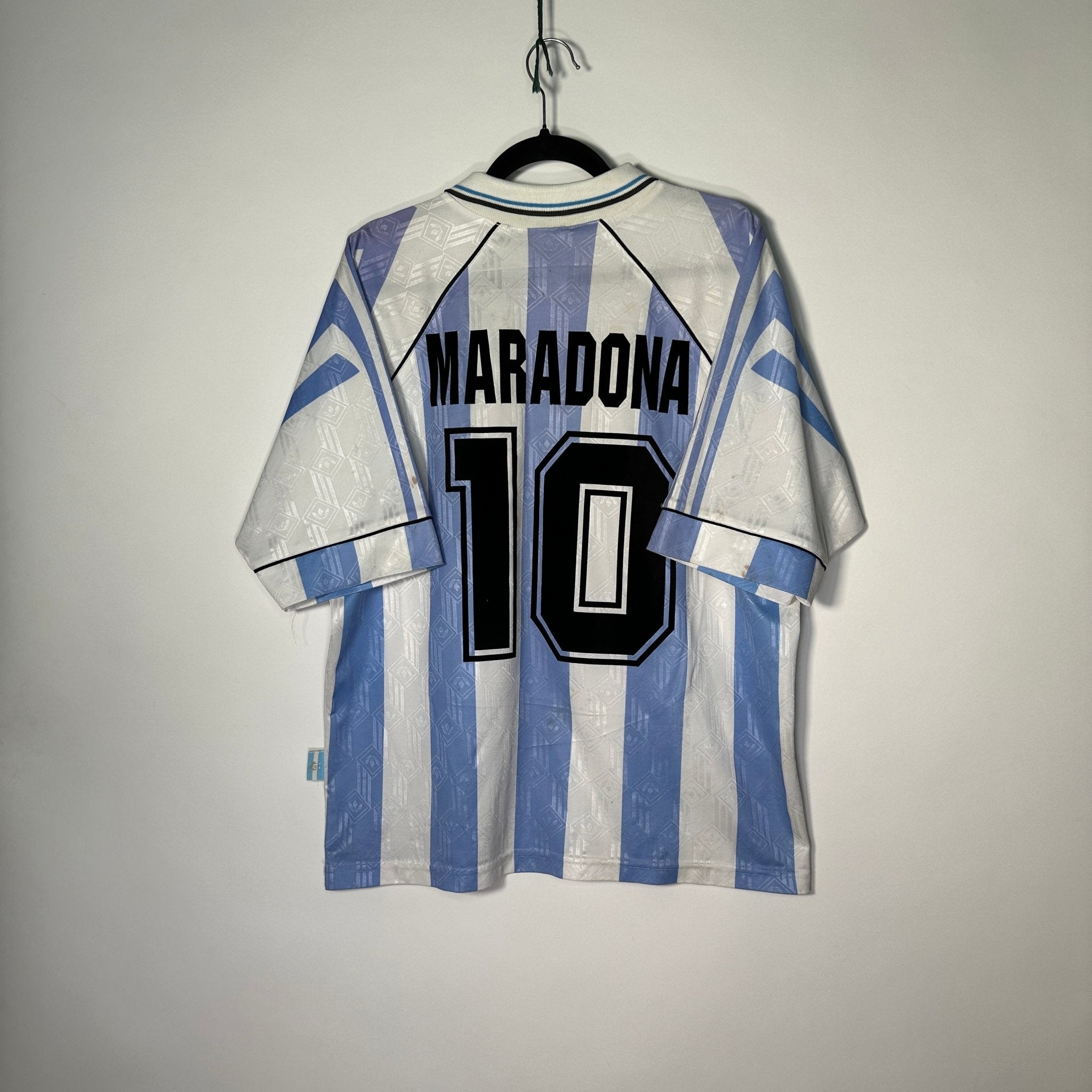 Selección de Argentina Local 1998 - Dorsal Maradona - Talla L/G - YaelitoMix