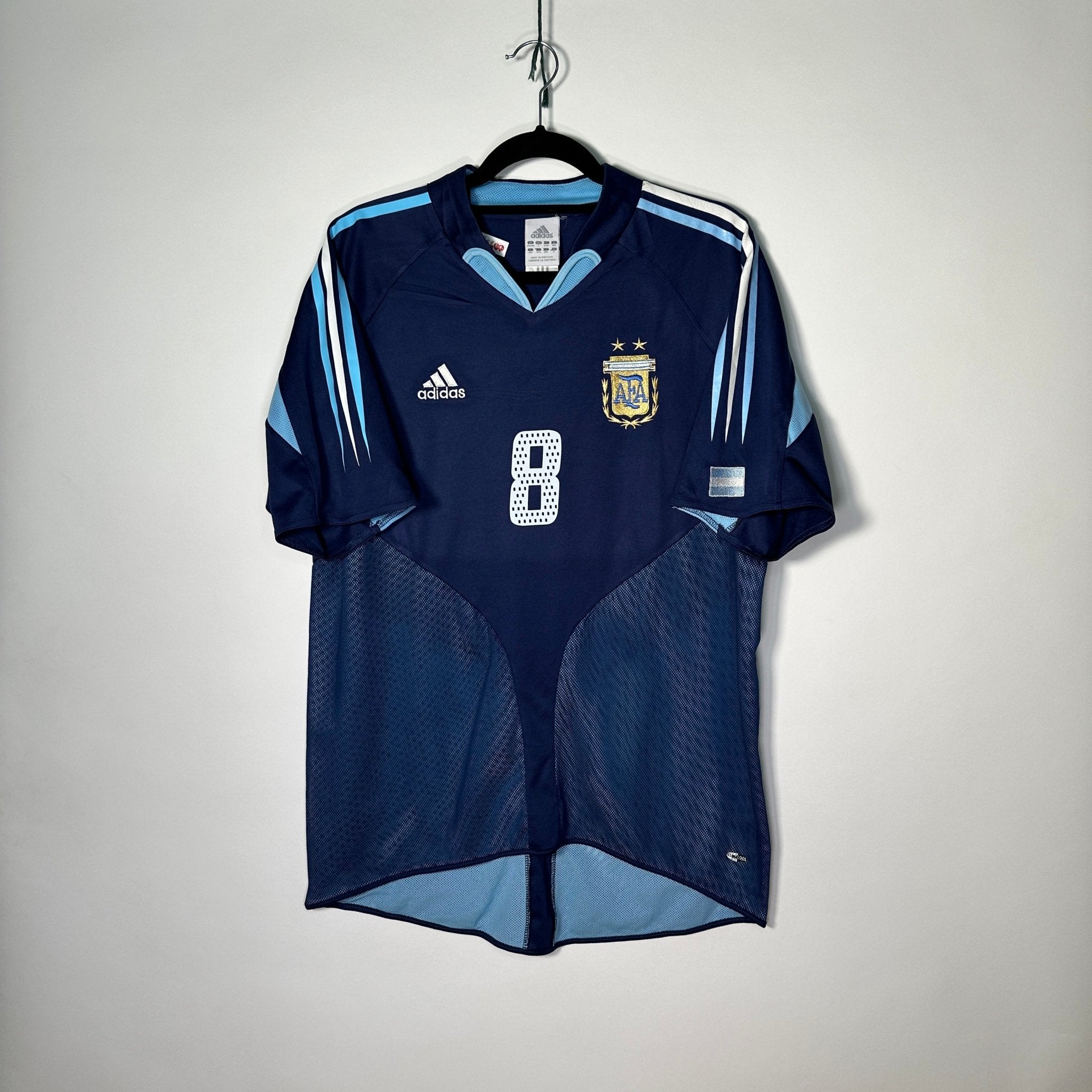 Selección de Argentina Visita 2004 - Dorsal Riquelme - Talla L/G - YaelitoMix