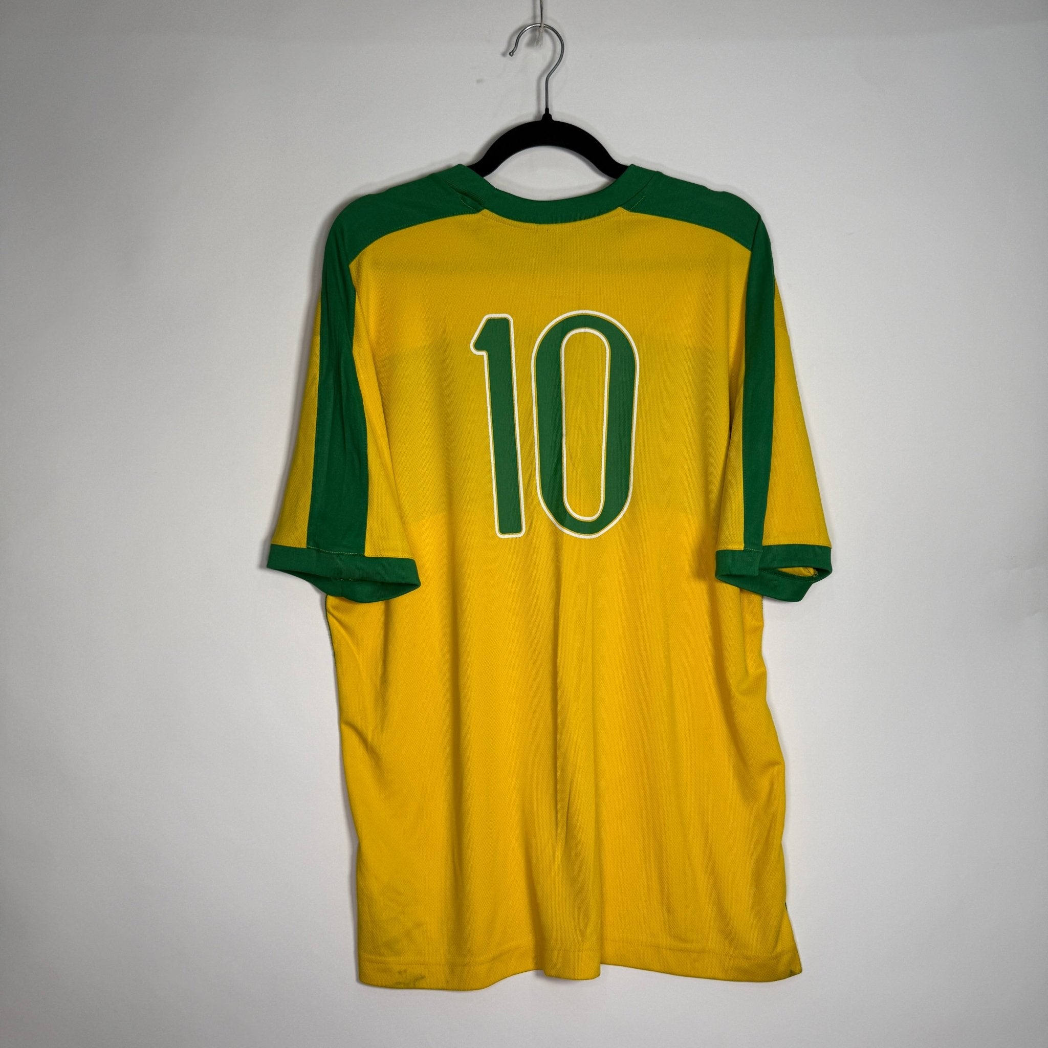 Selección de Brasil Entrenamiento 2006 - Dorsal Rivaldo - Talla XL - YaelitoMix