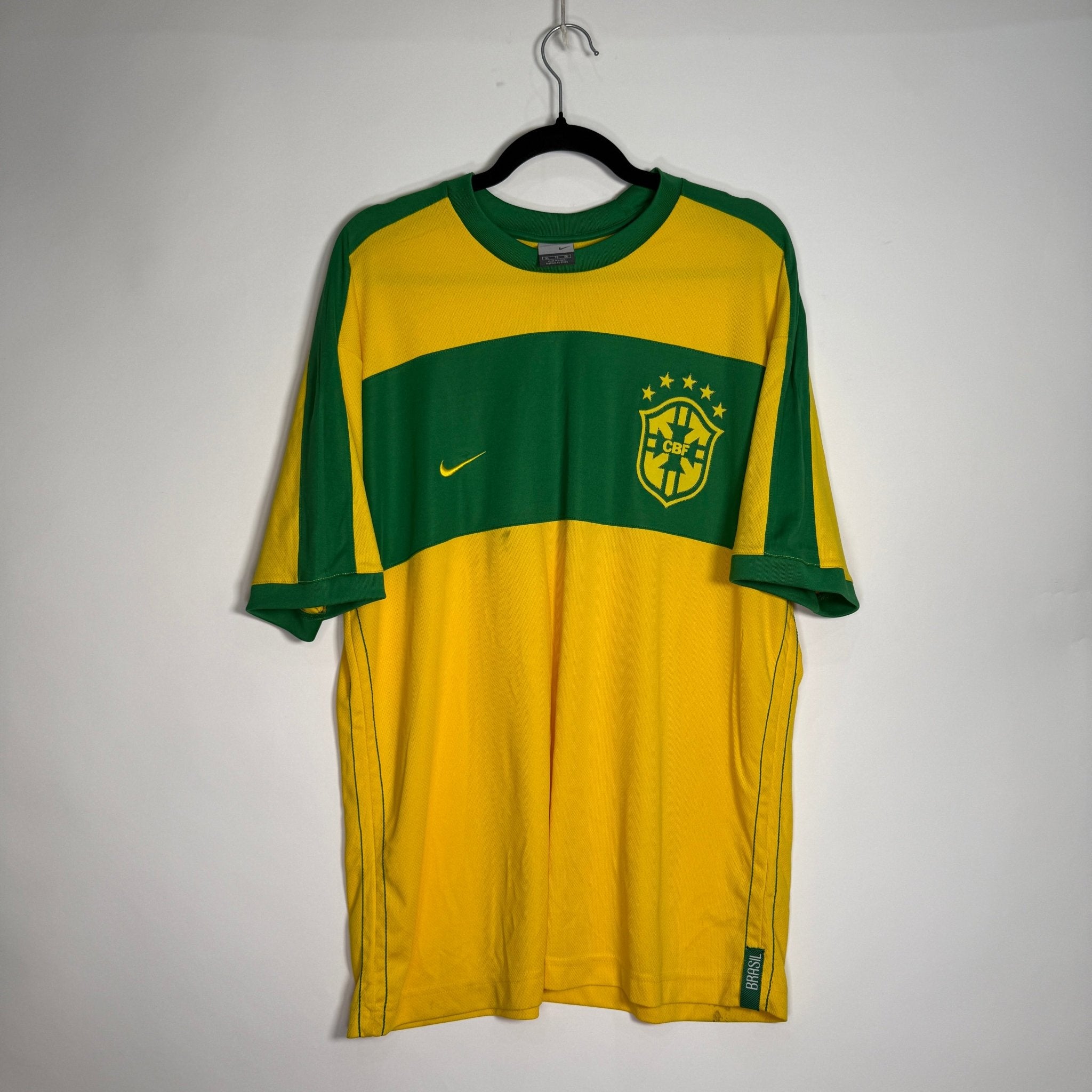 Selección de Brasil Entrenamiento 2006 - Dorsal Rivaldo - Talla XL - YaelitoMix