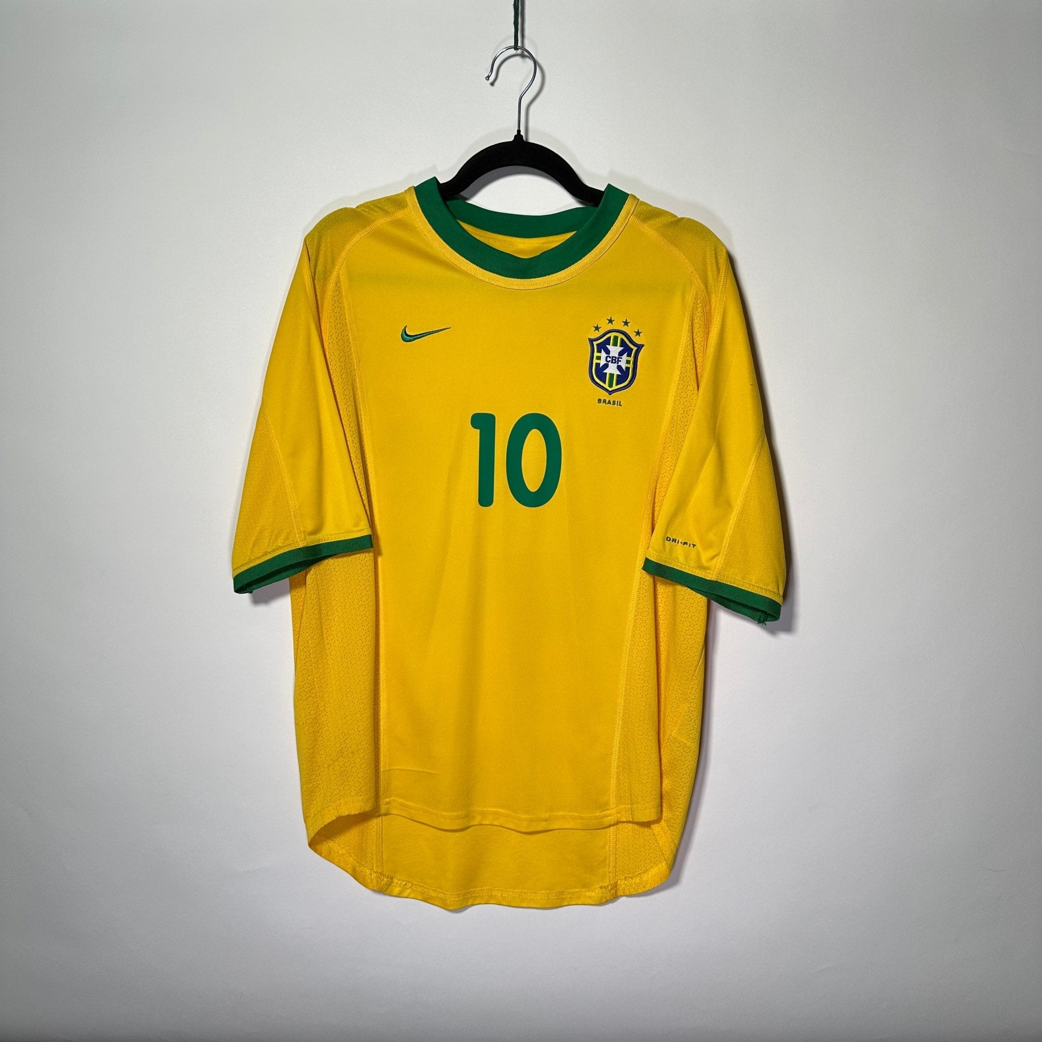 Selección de Brasil Local 2000 - Dorsal Rivaldo - Talla L/G - YaelitoMix
