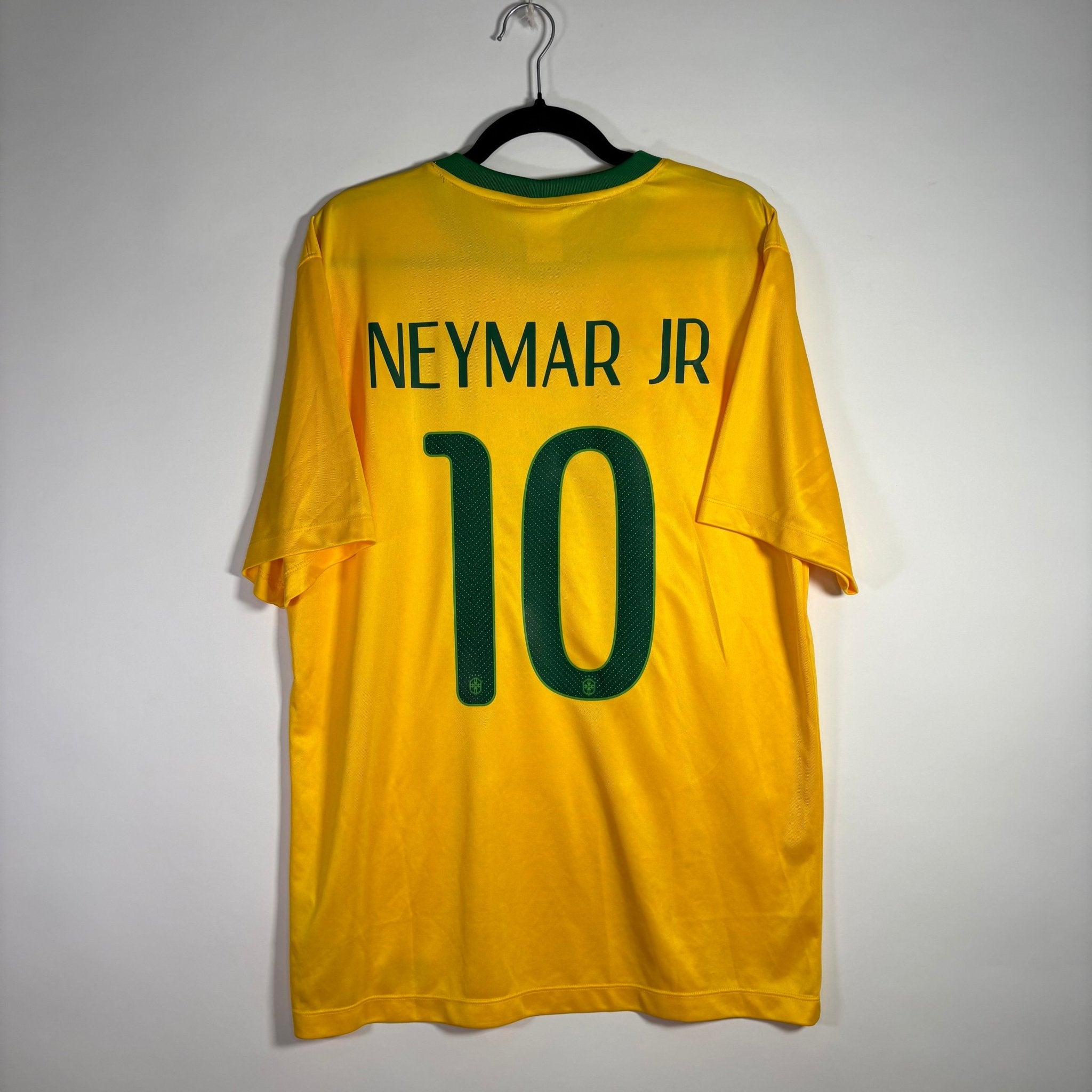 Selección de Brasil Local 2014 - Dorsal Neymar - Talla XL - YaelitoMix