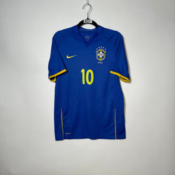 Selección de Brasil Visita 2008 - Dorsal Ronaldinho - Talla S/CH - YaelitoMix